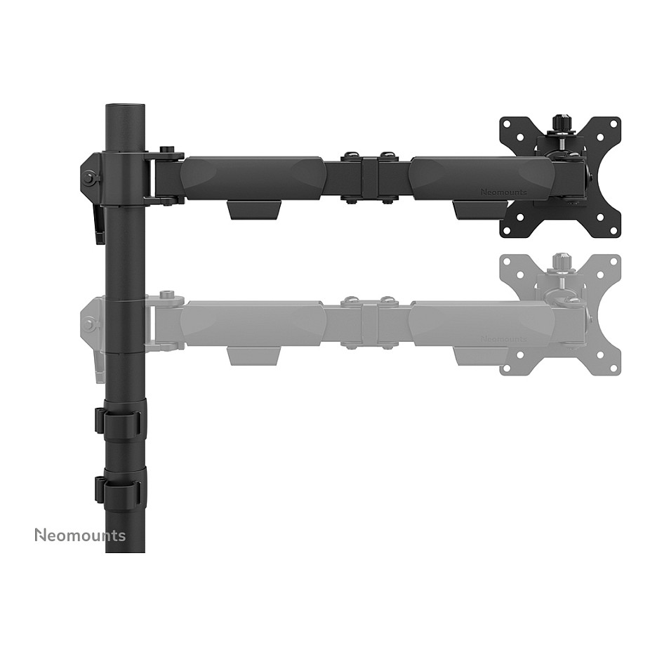 Mbajtëse për Monitor Neomounts DS60-600BL1 / 1 Monitor / 10–32" / deri 8kg / VESA 75x75 & 100x100 / Full Motion / Lartësi e Rregullueshme - Zezë 5