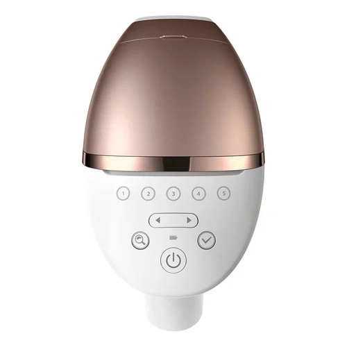 Depilator elektrik Philips Lumea IPL 9000 Series BRI955/00 / SenseIQ / 5 Nivele / SmartSkin / 3 Aksesorë / 450.000 Pulsime – Bardhë/Rozë 2