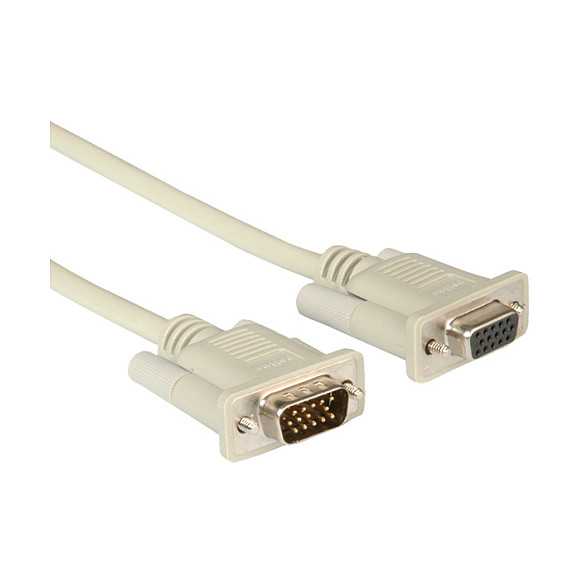 Kabllo VGA LogiLink CV0003 / 2x Male / 5 m - Zezë 6