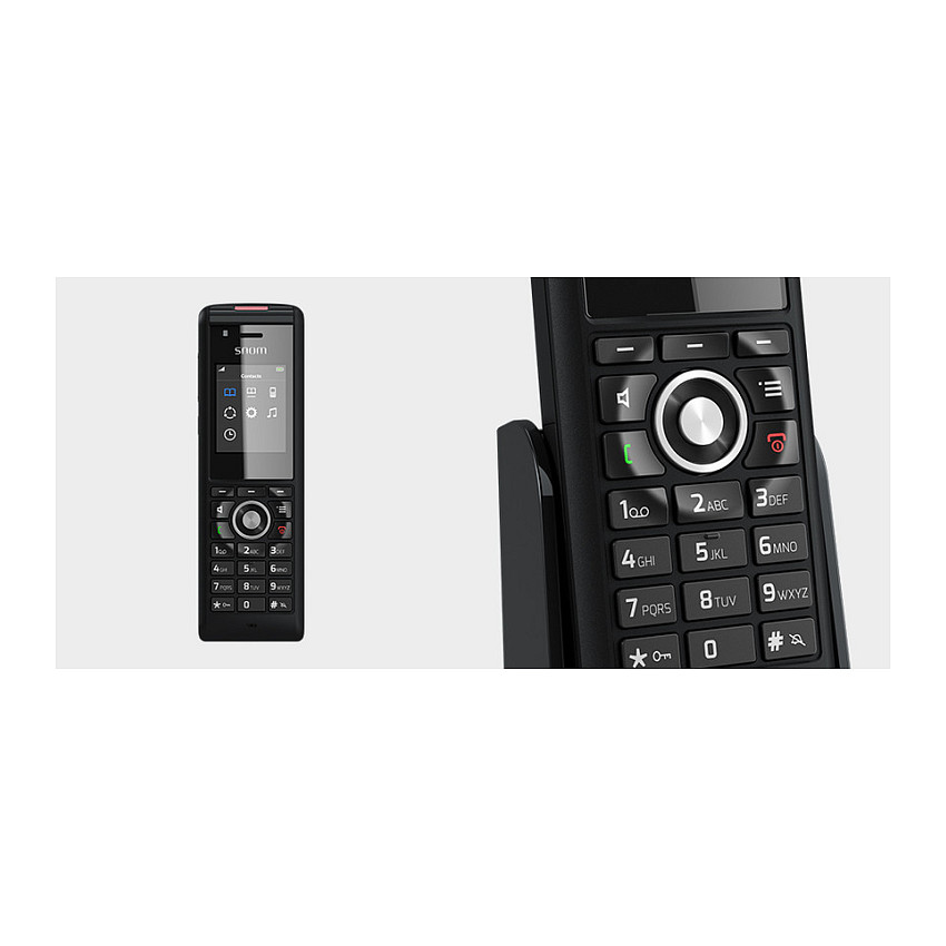 Telefon VoIP Snom M85 / 2" / DECT & Bluetooth / IP65 - Zezë thumbnail 2