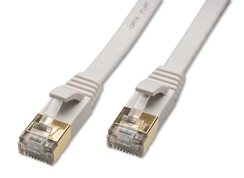 Captiva 80280 / Cat.8 / RJ45 - RJ45 / 40 Gbit/s / 1 m – E bardhë 8