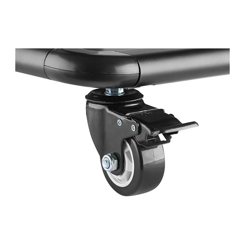 Mbajtëse për Monitor LogiLink BP0085, 60–105", VESA deri në 1000×600mm, 150kg, Lartësi e Rregullueshme, 4 Rrota me Bllokim - Zezë 6