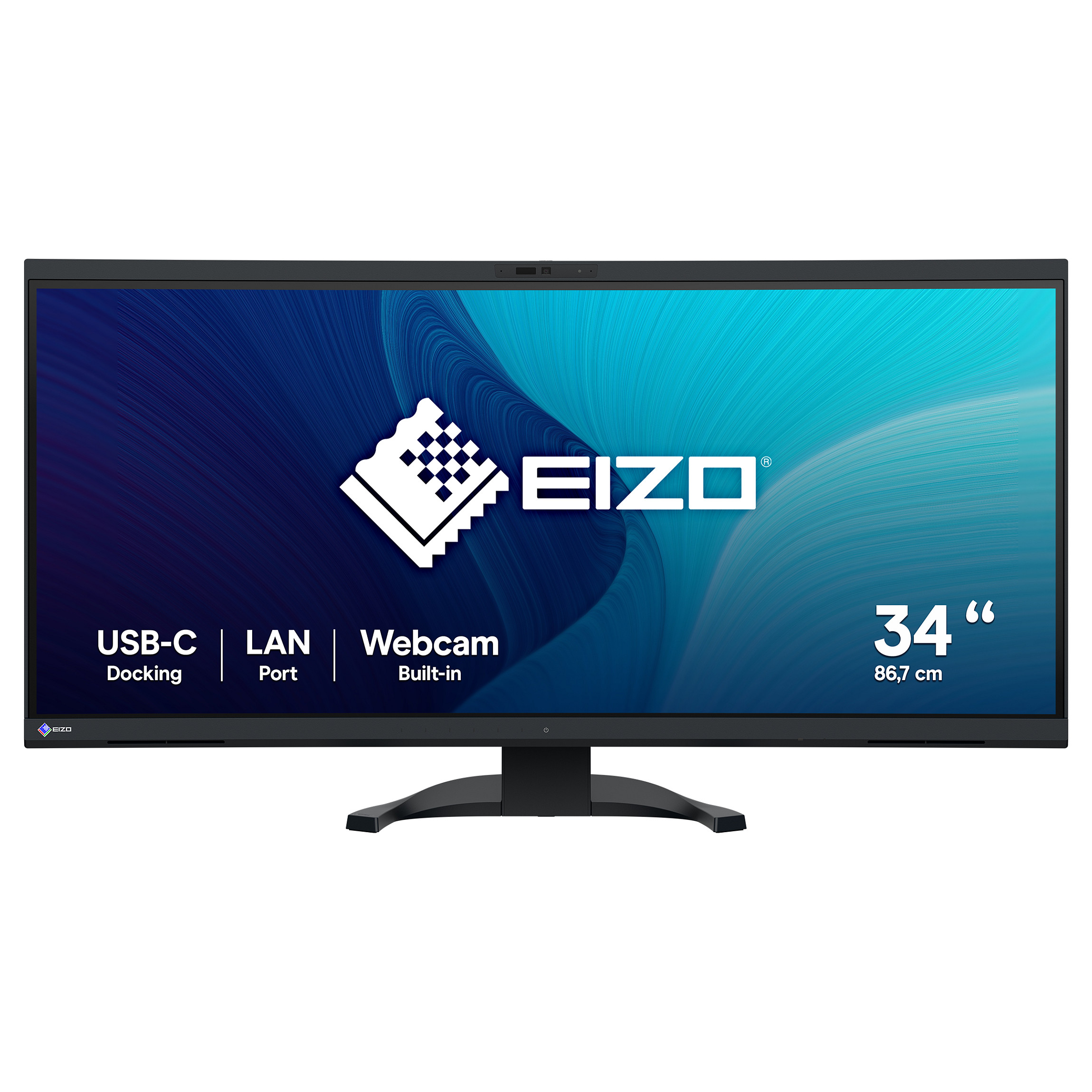 Monitor EIZO FlexScan EV3450XC-BK / 34.1" / UWQHD IPS Curved / 60Hz / 5ms / USB-C+HDMI+DP - Zezë