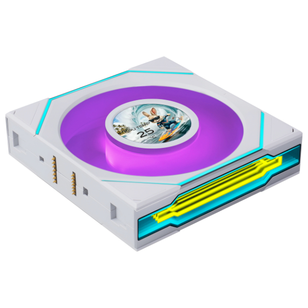 Ftohës për Kasë Lian Li UNI FAN SL-INF FLEX ARGB Reverse / 120mm / 200-2100 RPM / ARGB / PWM – Bardhë