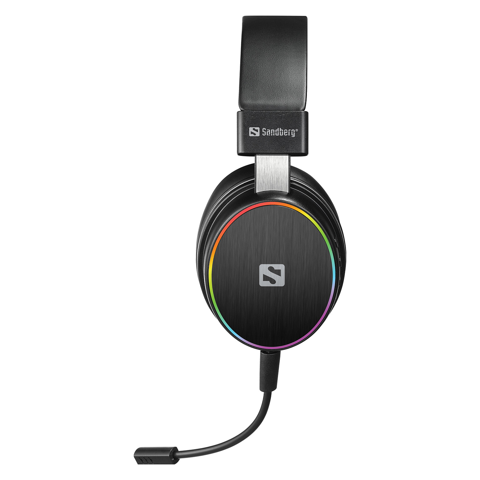Kufje Gaming Sandberg HeroBlaster / Wireless / Bluetooth 5.1 / 50mm / 10 orë / 3.5mm - Zezë 2
