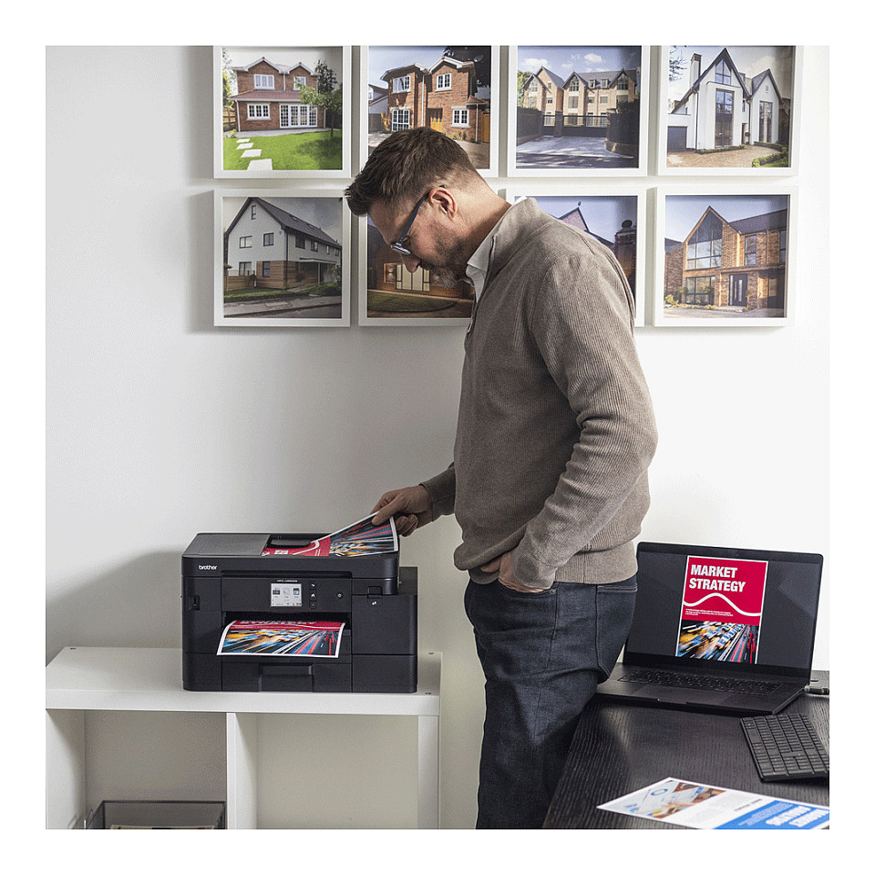 Printer Multifunksional Brother MFC‑J4550DW / 4‑in‑1 / 20ipm / Wi-Fi - Zezë thumbnail 6