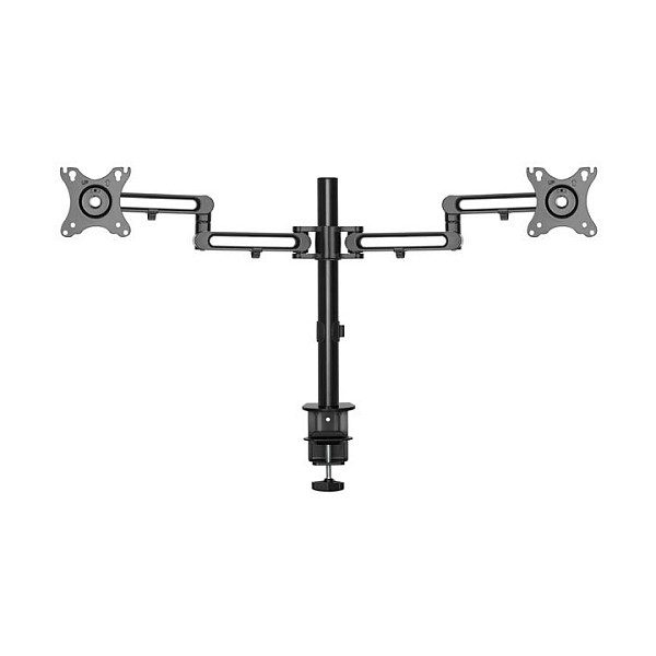 Mbajtëse për Monitor StarTech.com ARMDUAL3 / 2 Monitorë / deri 32" / deri 8kg për Monitor / VESA 75x75 & 100x100 / Rotacion 360° - Zezë 2