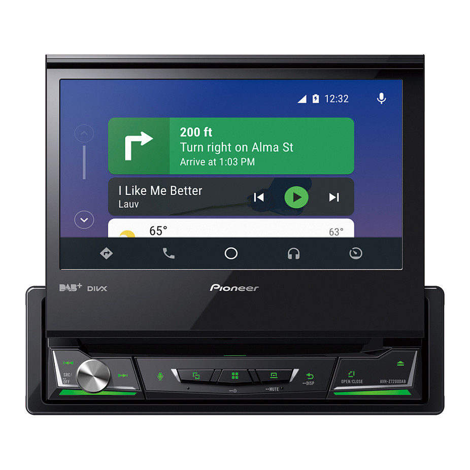 Radio multimedia për veturë Pioneer AVH-Z7200DAB, 1 DIN, ekran me prekje 7", CD/DVD, Apple CarPlay, Android Auto, DAB+, Bluetooth - Zezë 2