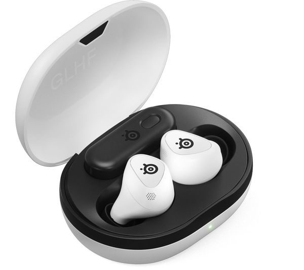 Kufje Gaming pa kabllo SteelSeries Arctis GameBuds PS, 2.4 GHz, Bluetooth 5.3, ANC, Spatial Audio, 10 orë - Bardhë 3