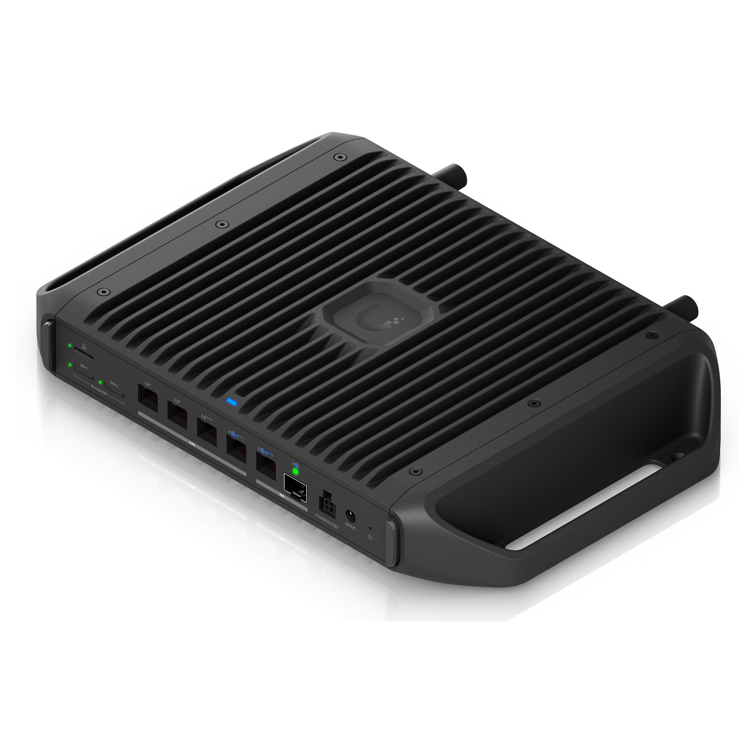 Ubiquiti UniFi Cloud Gateway Industrial UCG-Industrial – WiFi 7, 10GbE Gateway, 2.5GbE PoE++, Firewall, VPN, UniFi Controller, Protect NVR 8
