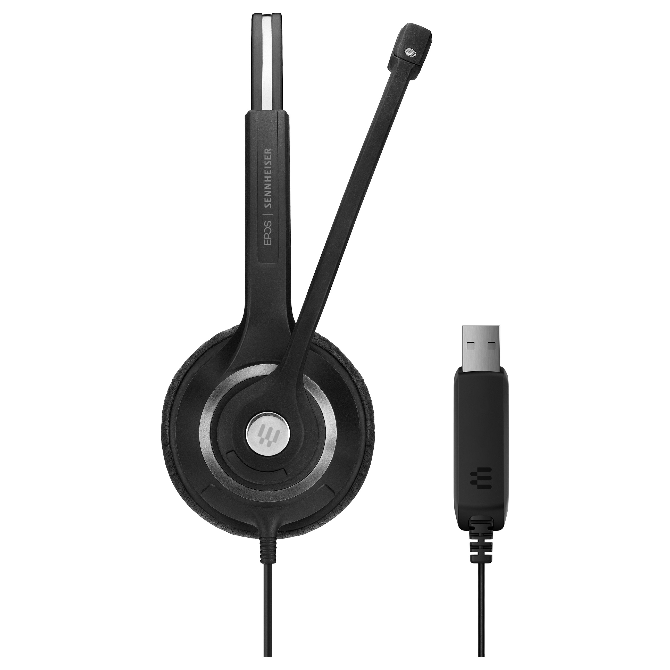 Kufje me kabllo EPOS | SENNHEISER IMPACT SC 230 USB, Mono, Wired, USB, Mikrofon me anulim zhurme – Zezë, Argjend 5