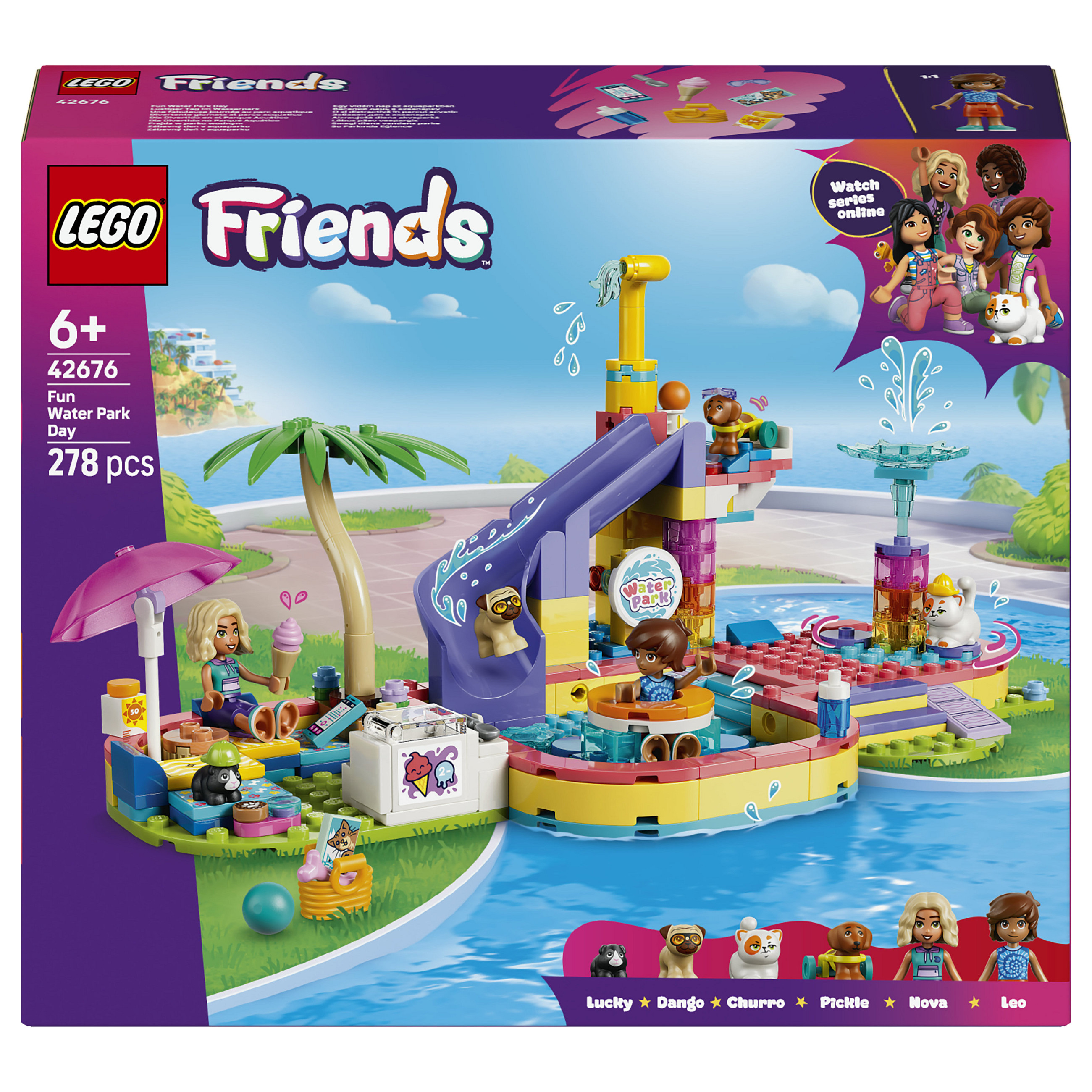 LEGO Friends Fun Water Park Day 42676