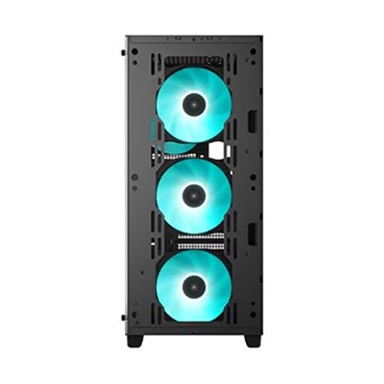 Kasë DeepCool CC560 ARGB V2 / Mid-Tower / ATX-M-ATX-ITX / 4x120mm ARGB / Xham i Temperuar - Zezë 3