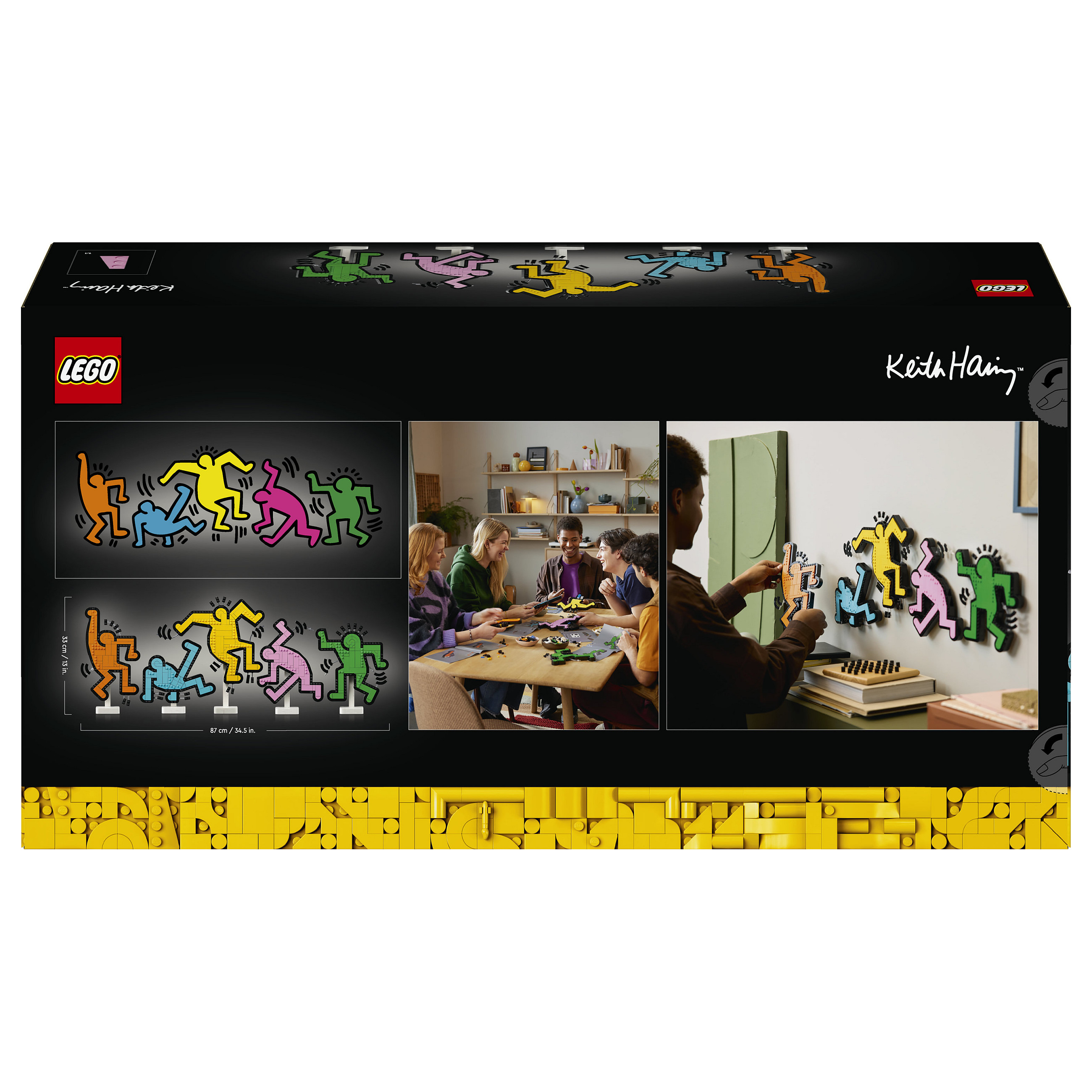 LEGO Art Keith Haring – Dancing Figures 31216 thumbnail 6