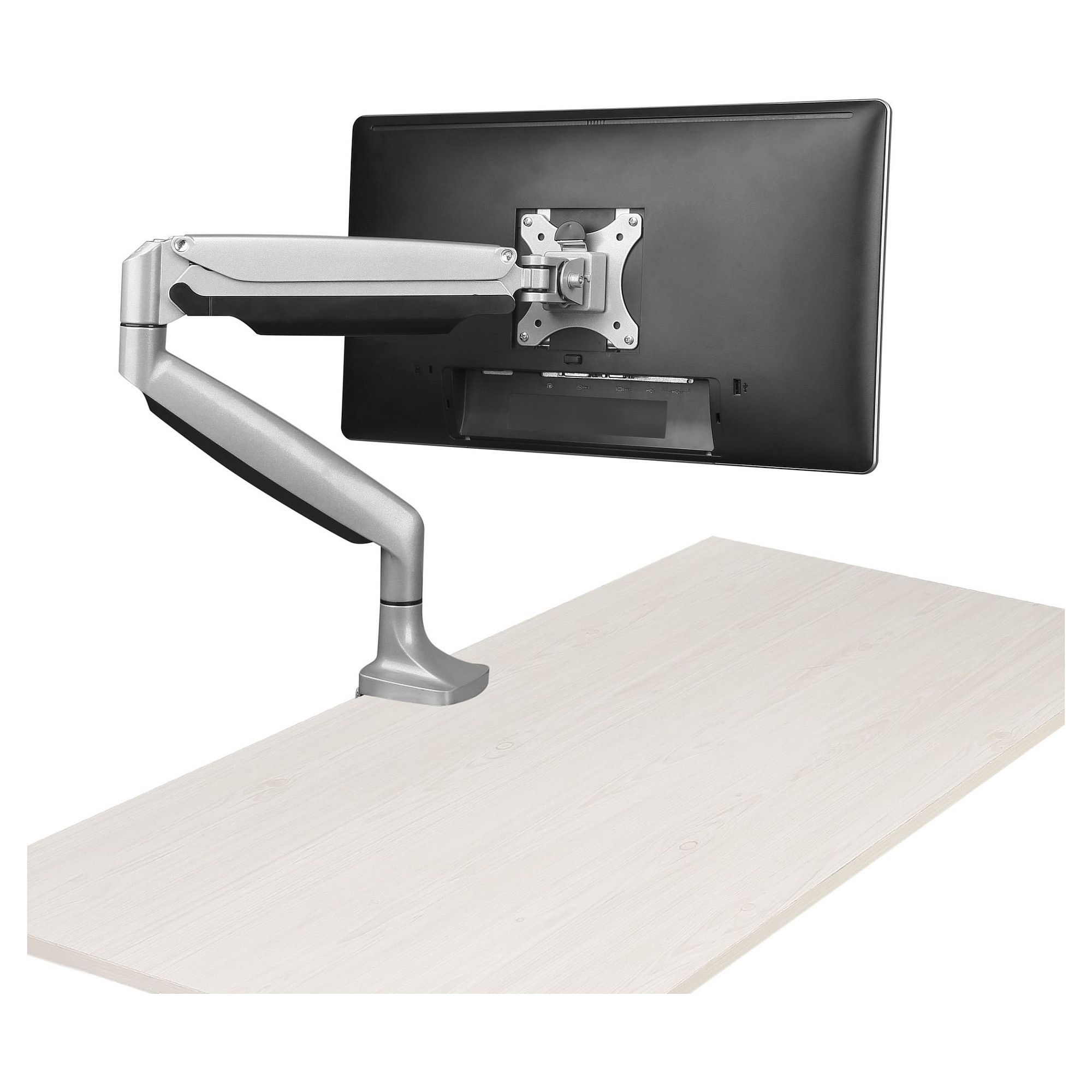 Mbajtëse për Monitor StarTech.com ARMPIVOTHD, Krah Ergonomik për 1 Monitor, 13"–32", deri 9 kg, VESA 75 × 75 mm, 100 × 100 mm - Argjend 7