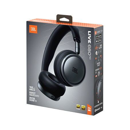 Kufje pa kabllo JBL Live 680NC, Bluetooth 6.0, ANC, Mikrofon - Zezë 9