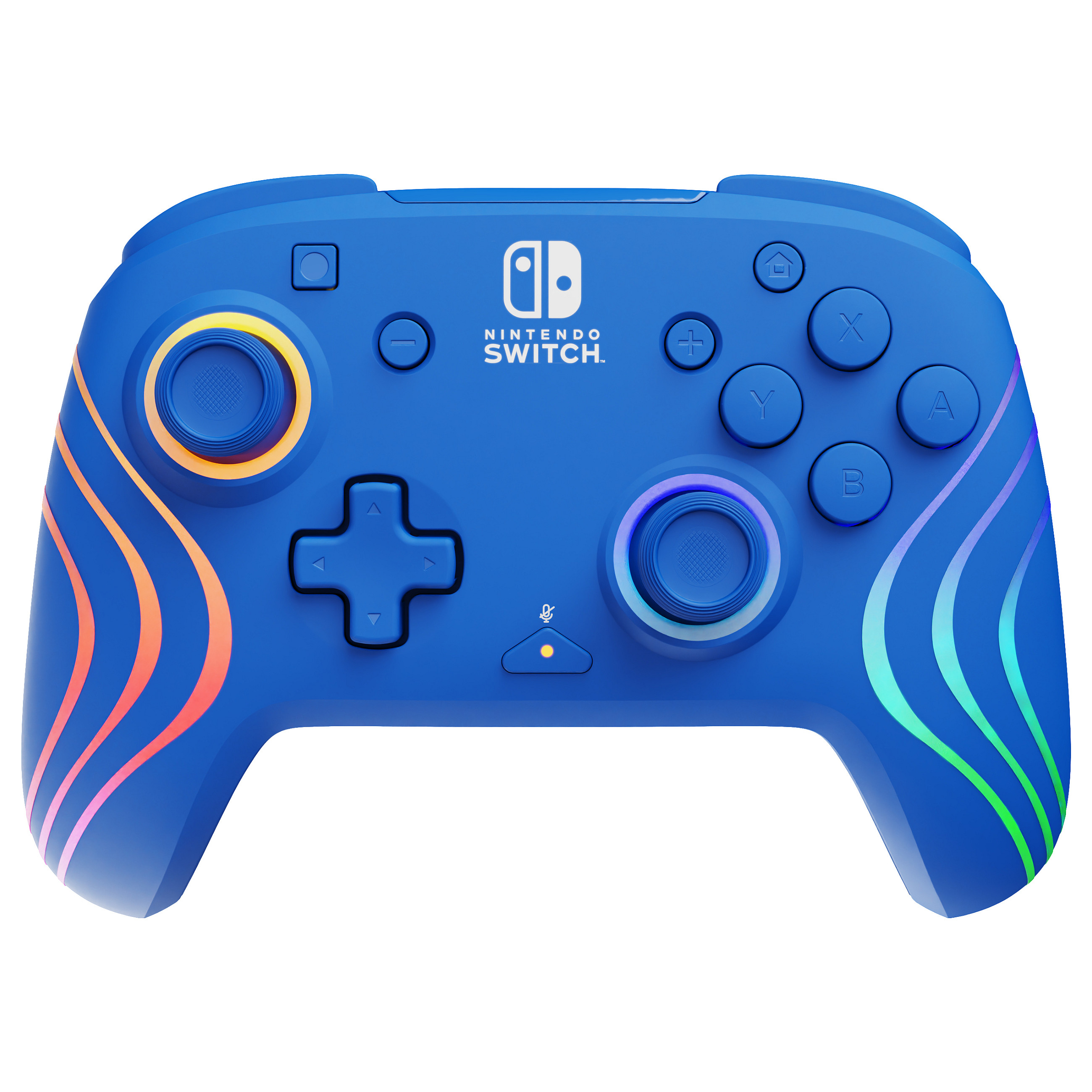 Kontroller Nintendo PDP Afterglow Wave Wireless RGB Switch - Blu 8