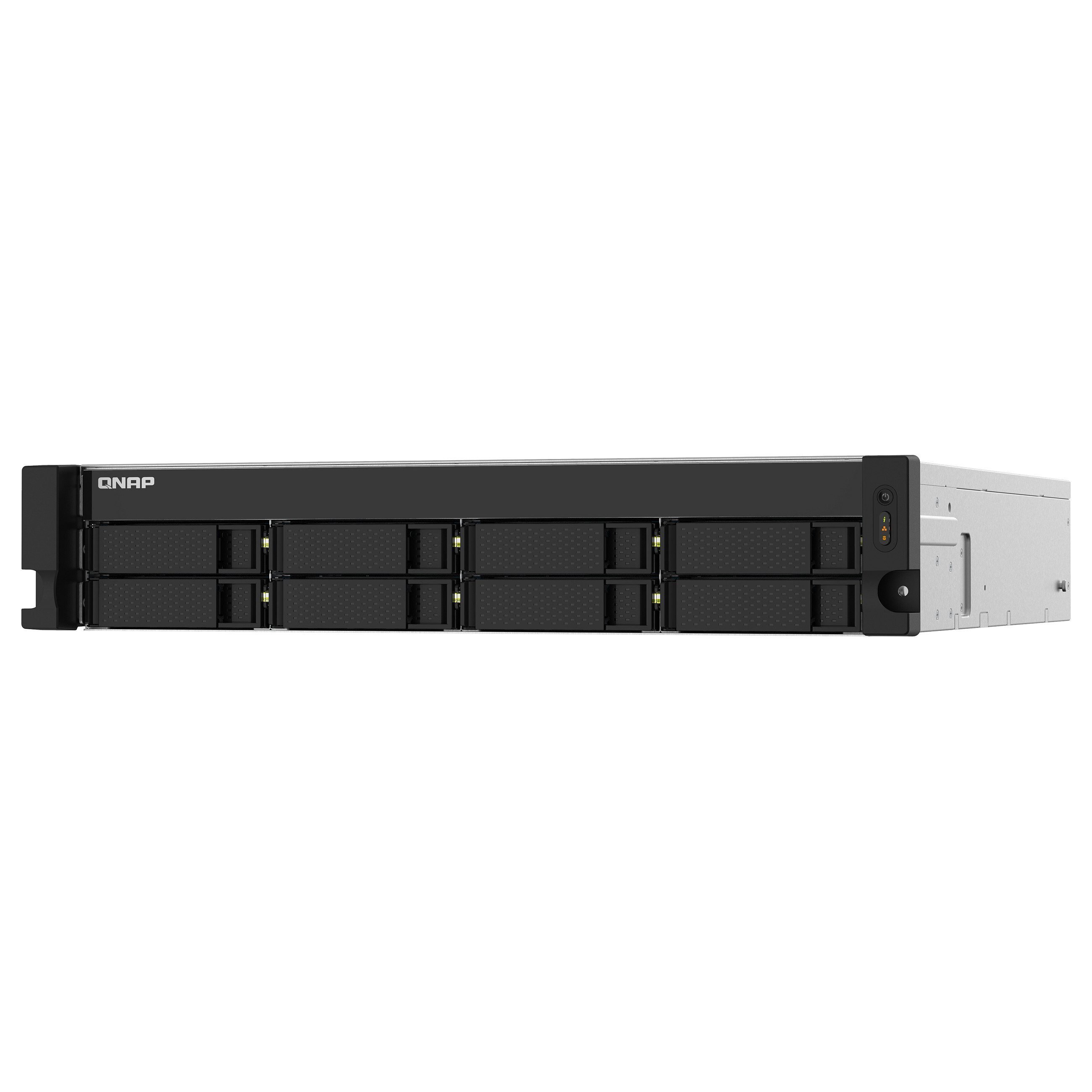 QNAP TS-832PXU-4G 8-Bay Rackmount NAS – ARM Cortex-A57, 4GB DDR4, 2x 2.5GbE, 2x 10GbE SFP+ 4