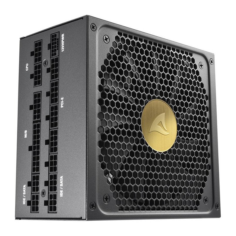Furnizues Energjie PSU 1000W Sharkoon Rebel P30 Gold / 1000W / ATX 3.0 Power Supply / Modular / 1x 12VHPWR / 4x PCIe - Bardhë 9