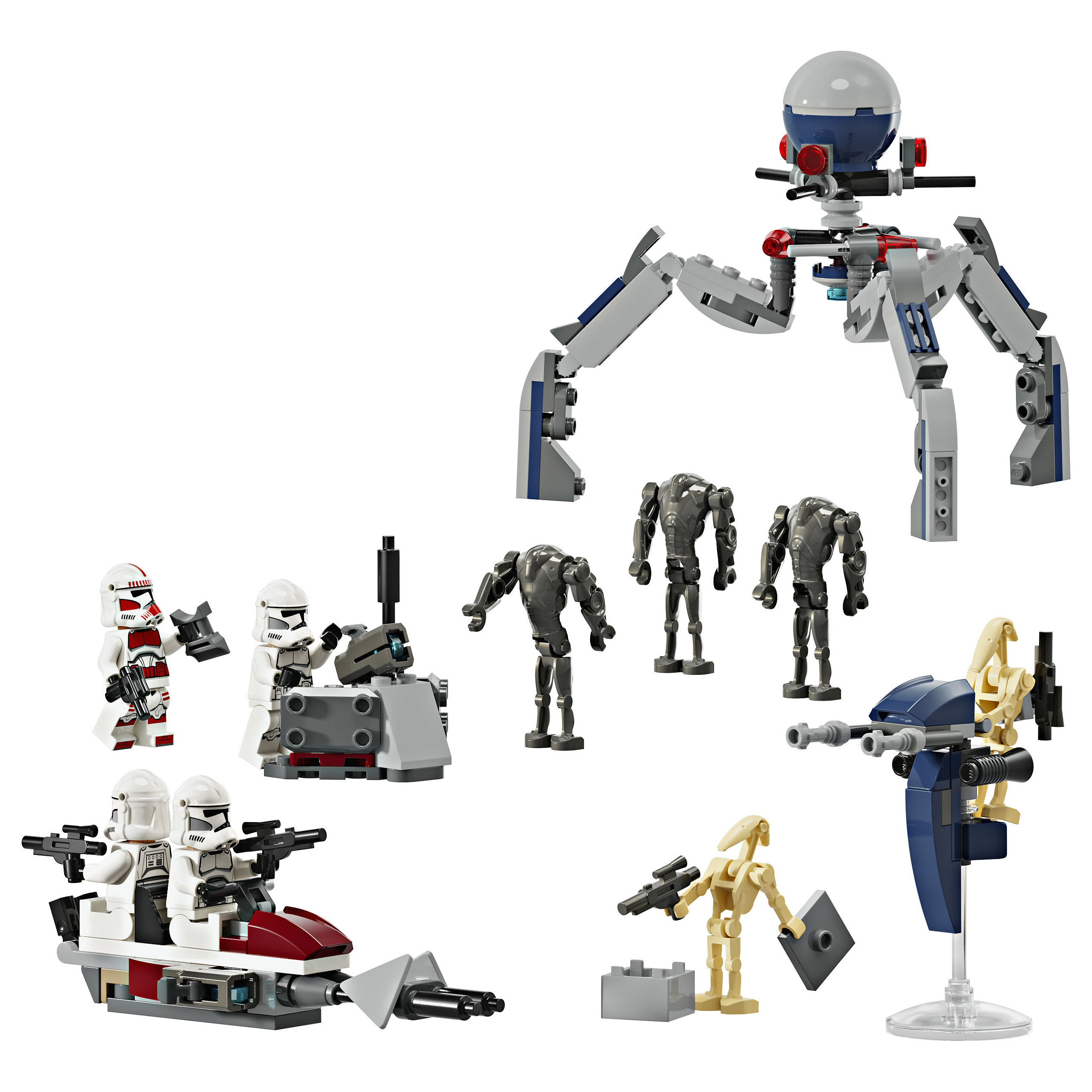 LEGO Star Wars Clone Trooper & Battle Droid Battle Pack 75372 thumbnail 3