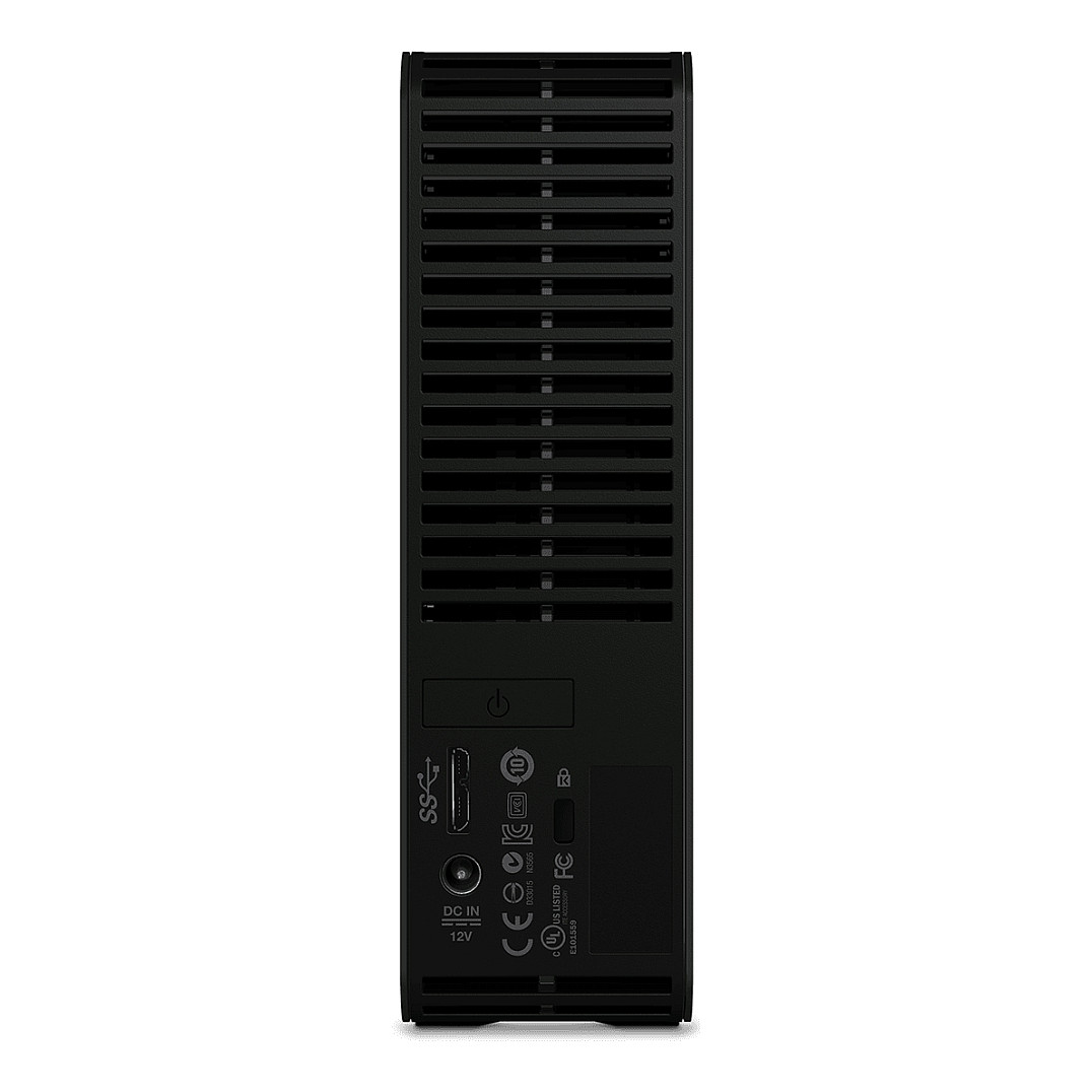 External HDD WD Elements Desktop, 16TB, 3.5″, USB 3.2 Gen 1, deri në 5 Gbit/s, USB 2.0 kompatibil, Furnizim i jashtëm me energji – E zezë 4