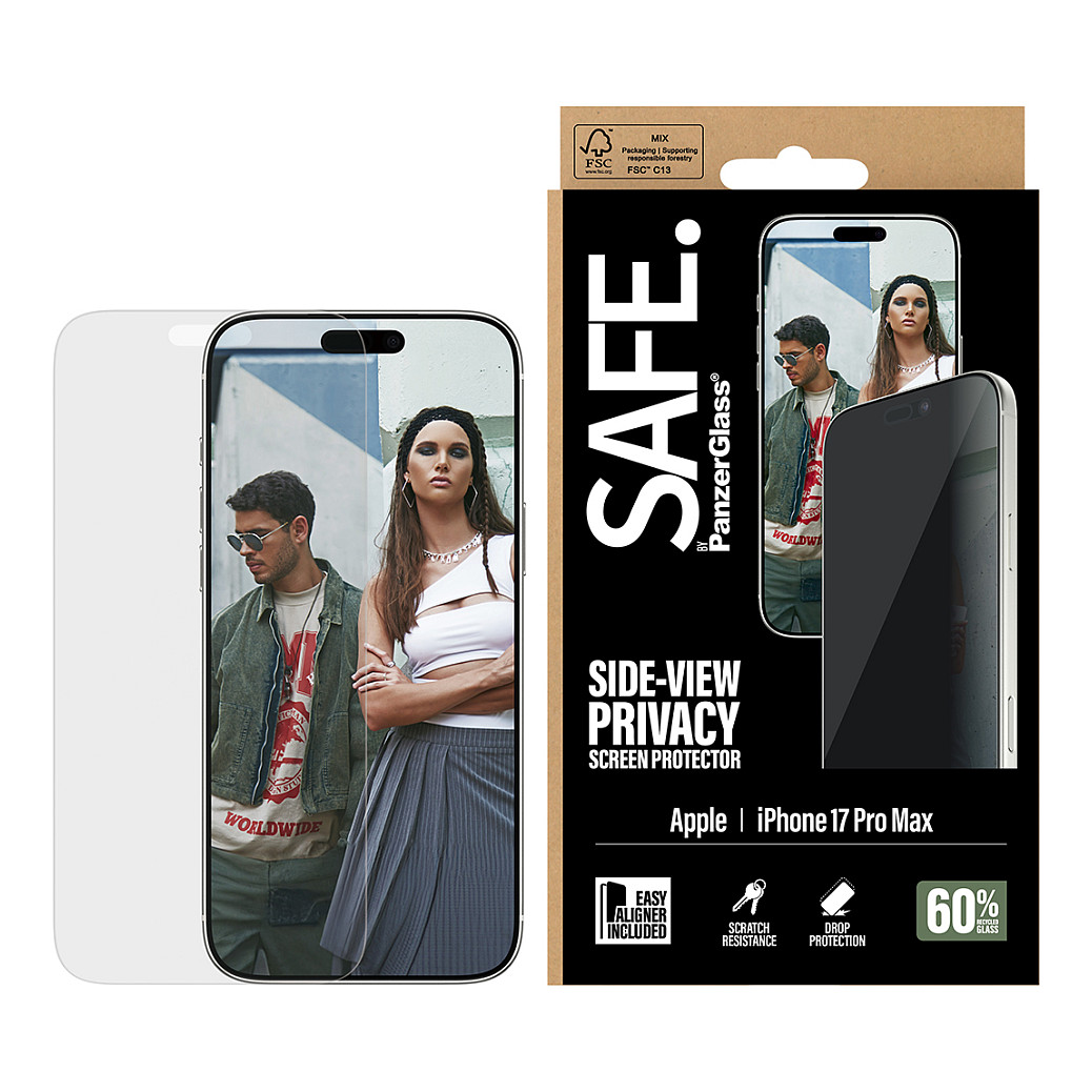 SAFE Privacy Screen Protector for iPhone 17 Pro Max / UWF thumbnail 2