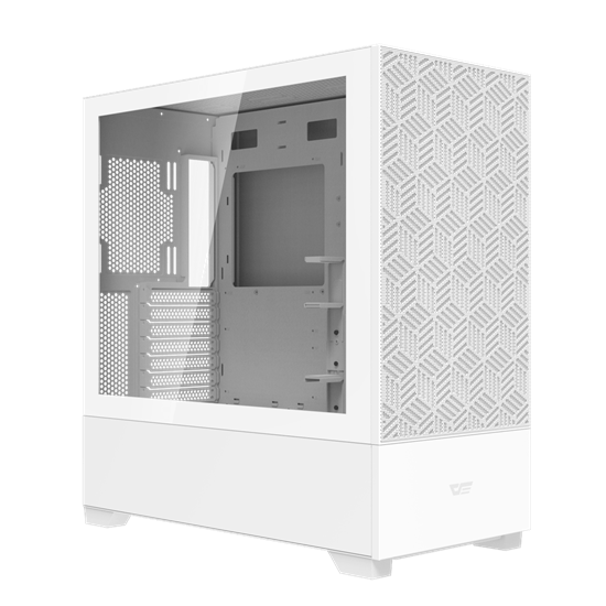 Kasë DarkFlash DF5000 / Mid-Tower / ATX-M-ATX-ITX / Mesh / Xham i Temperuar - Bardhë 3