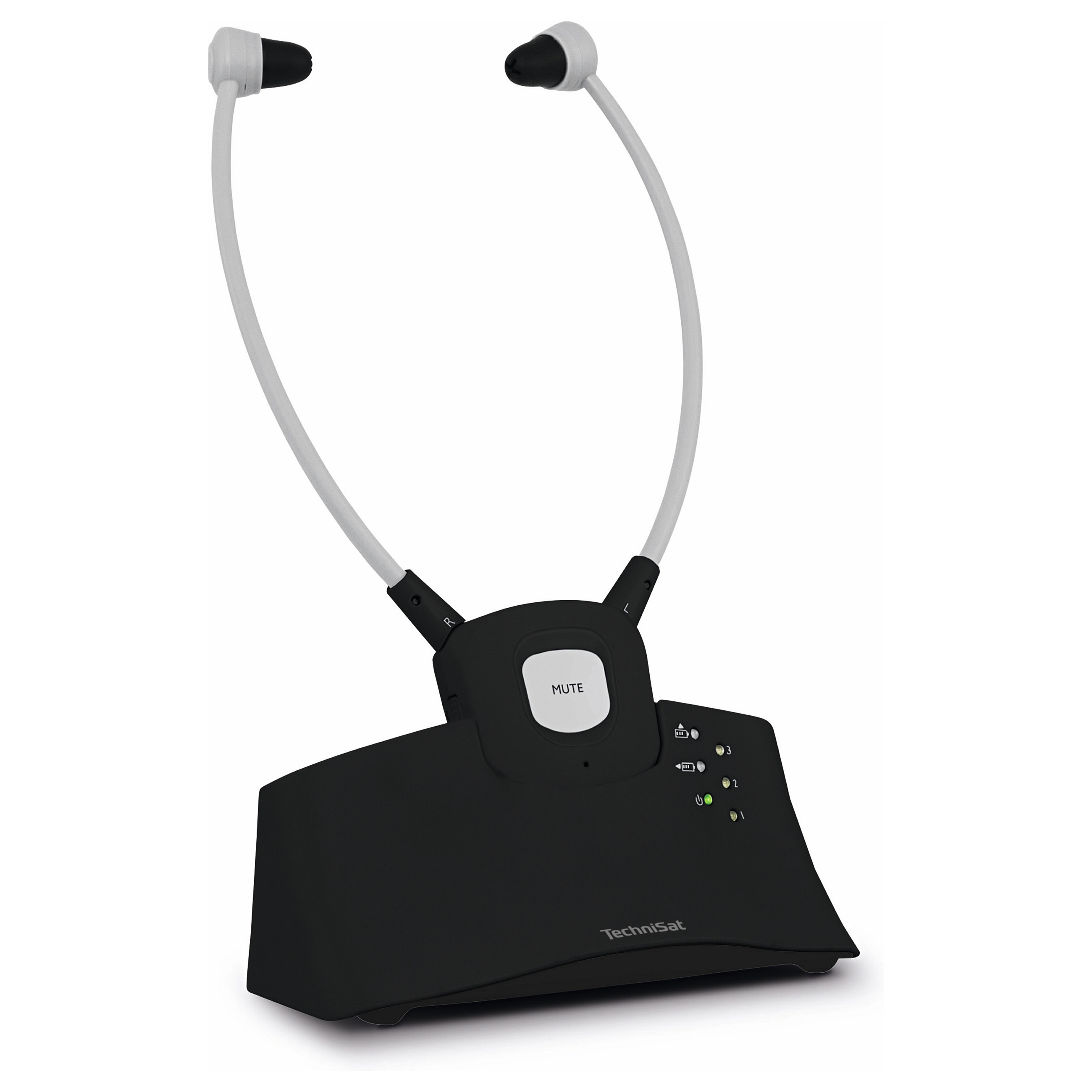 Kufje pa kabllo TechniSat StereoMan ISI 3, 2.4GHz, Toslink, AUX, Mikrofon - Zezë 4