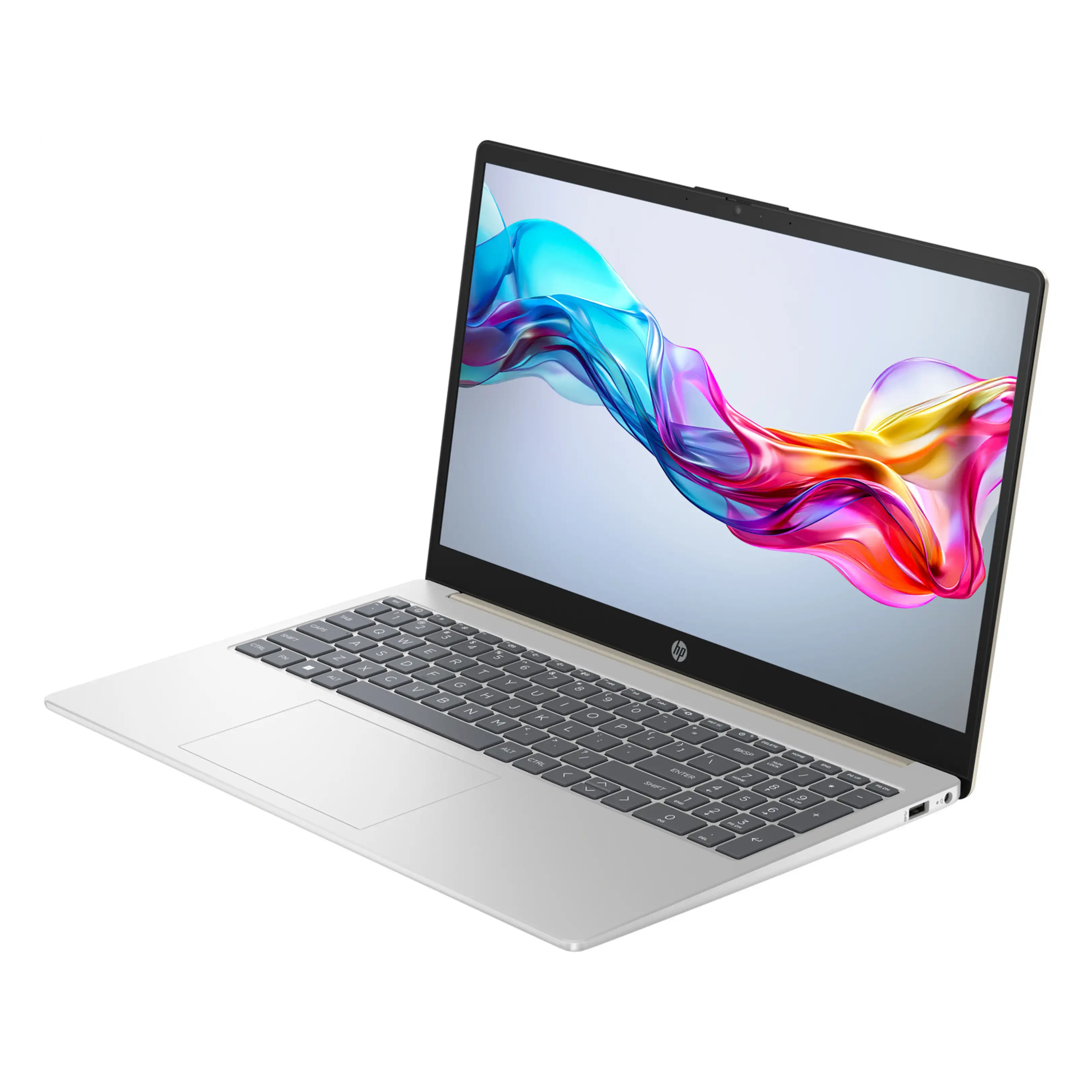 Laptop HP 24C1, 15.6-inch FHD Anti-Glare, Intel Core 5 120U, 8GB DDR4 RAM, 512GB SSD, Intel Graphics – Natural Silver 3