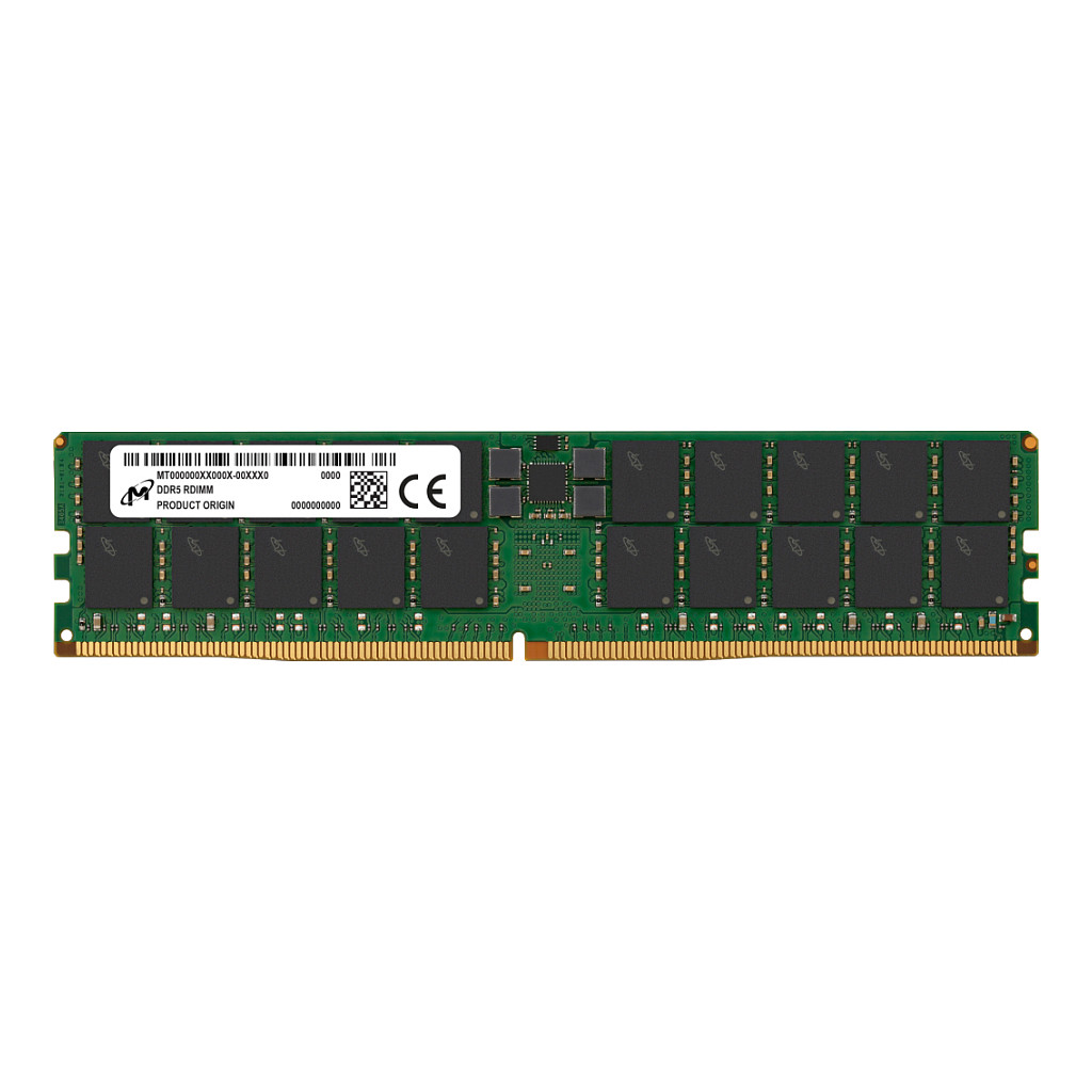 RAM Memorie DDR5 Micron / 64GB / RDIMM / ECC / 5600MHz / CL46 / 288-pin