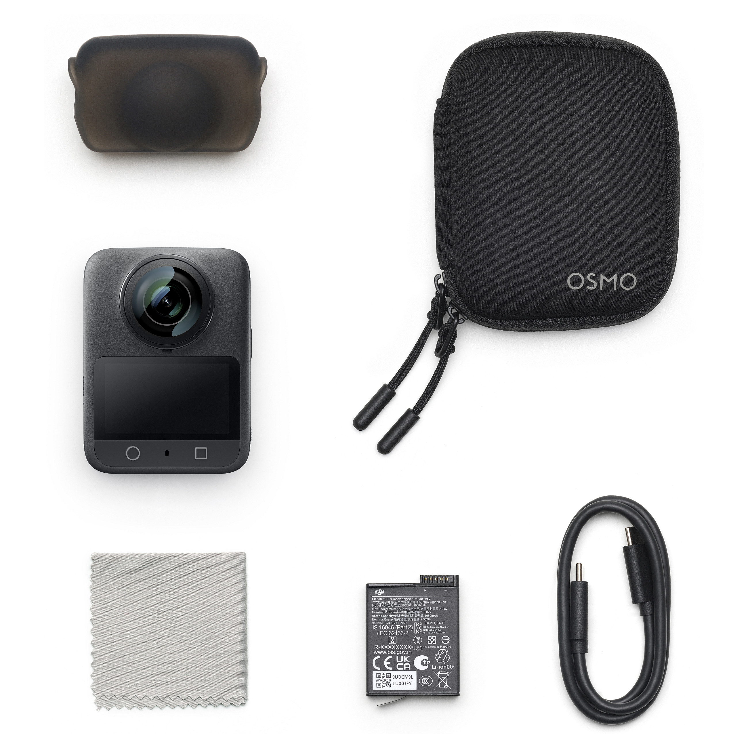 Video Kamera DJI Osmo 360 Standard Combo, 8K, 360°, 120MP, 2", 128GB - Gri 7