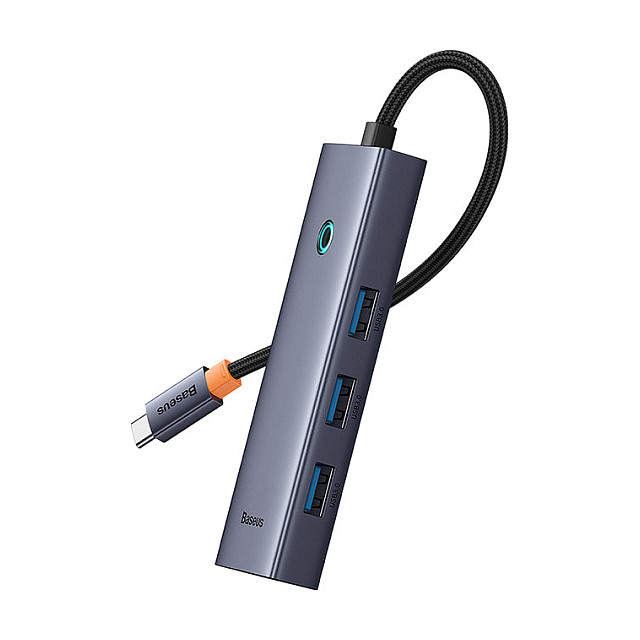 Hub USB Baseus 11 in 1, 2x HDMI 4K DP, RJ45, PD 100W, gri 2