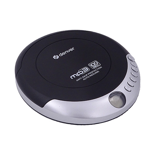 CD Player portativ Denver DMP-391, MP3, Mbrojtje nga Goditjet 100 sekonda - Zezë dhe Gri 2