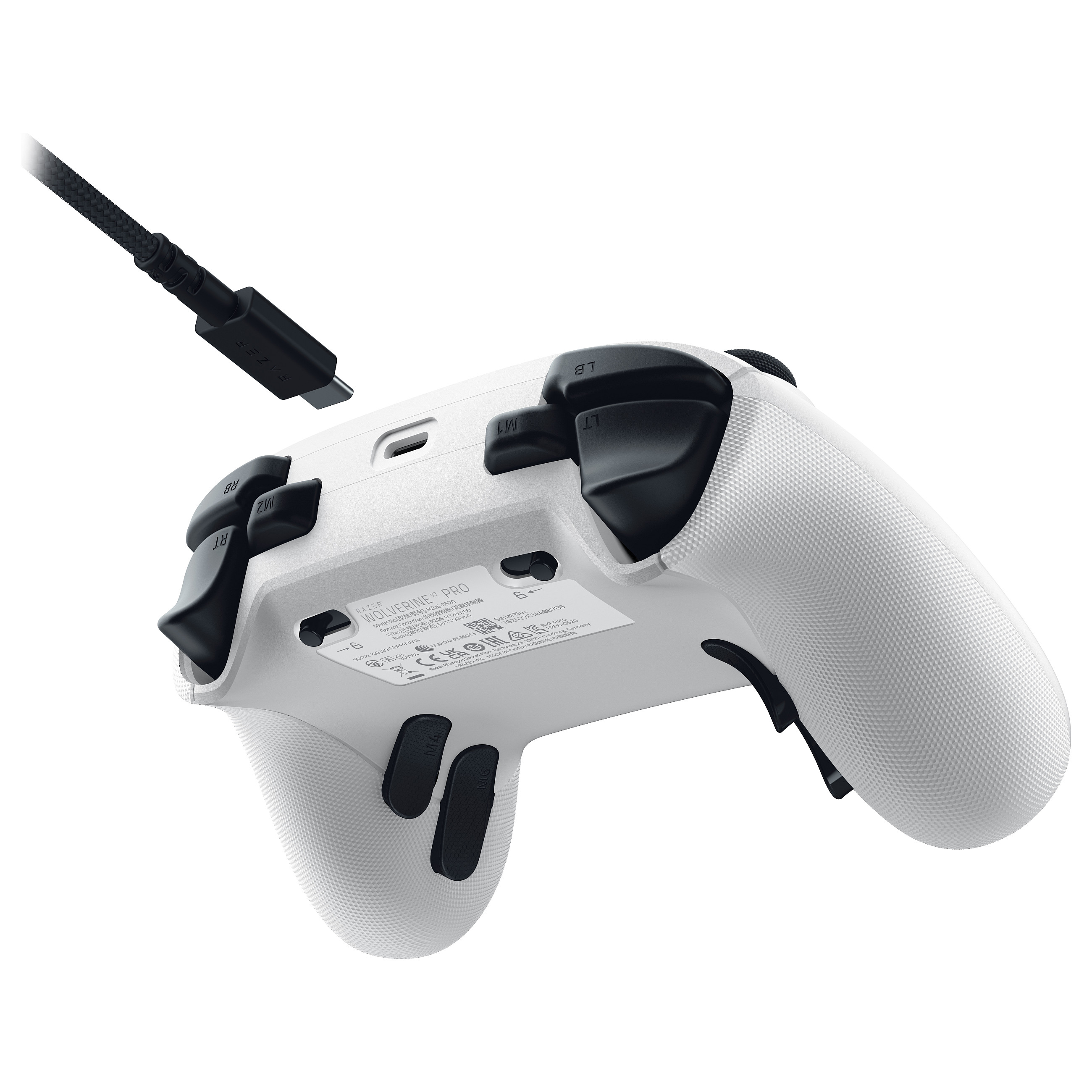 Kontroller për Xbox & PC Razer Wolverine V3 Pro Wireless E‑Sport – Bardhë thumbnail 4