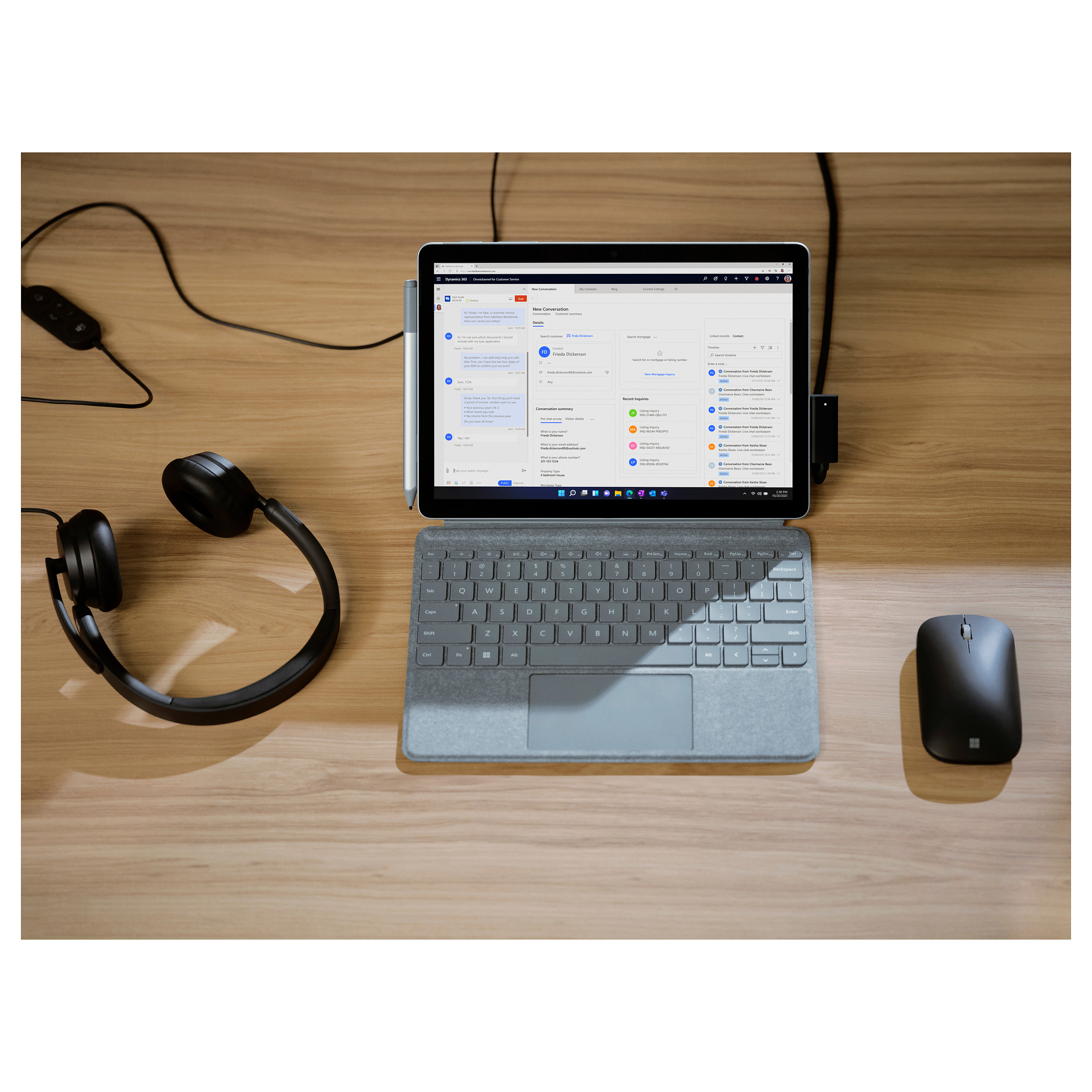 Kufje me kabllo Microsoft Modern USB-C Headset / On-Ear / USB-C / Mikrofon / 1.8 m – Zezë 7