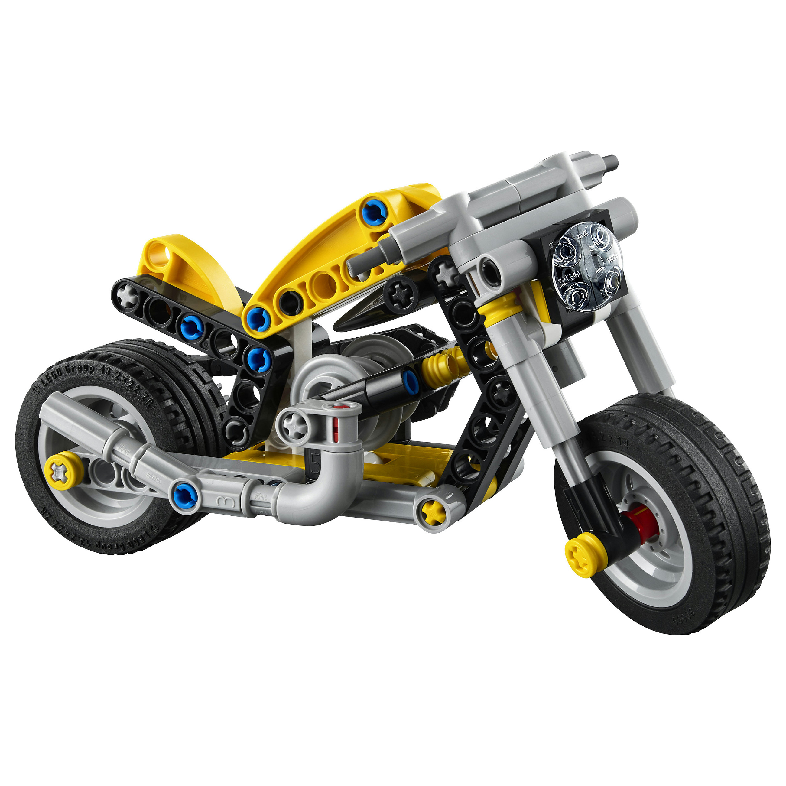 LEGO Technic Yellow Motorbike 42225 thumbnail 2