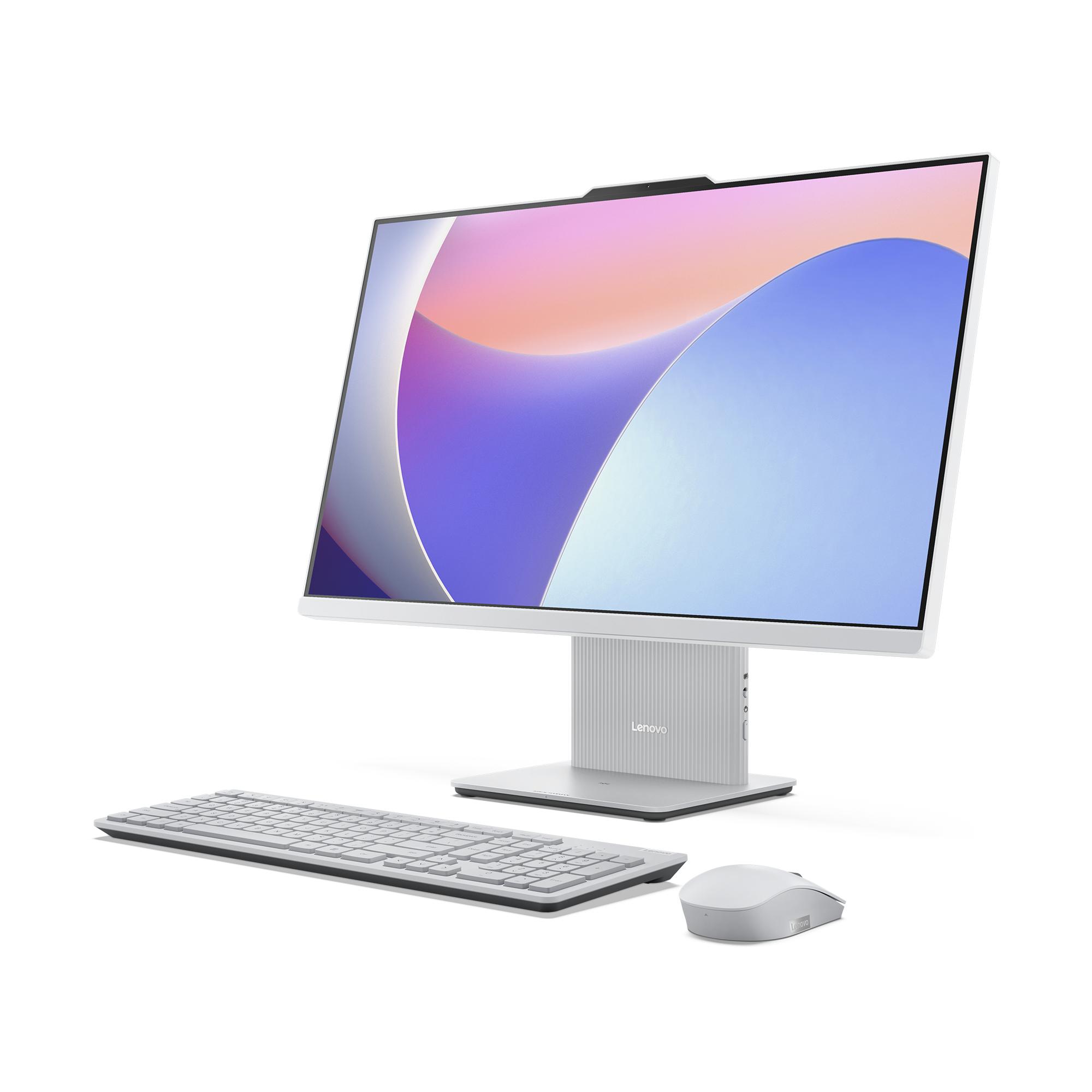 AIO Lenovo IdeaCentre 27IRH9 / Core 5 210H / 16GB DDR5 / 512GB / 27″ Full HD IPS / Intel Graphics / Wireless Keyboard + Mouse – Cloud Grey 2