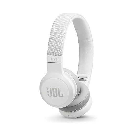 Kufje pa kabllo JBL Live 400BT Bluetooth On-Ear Headphones - Bardhë