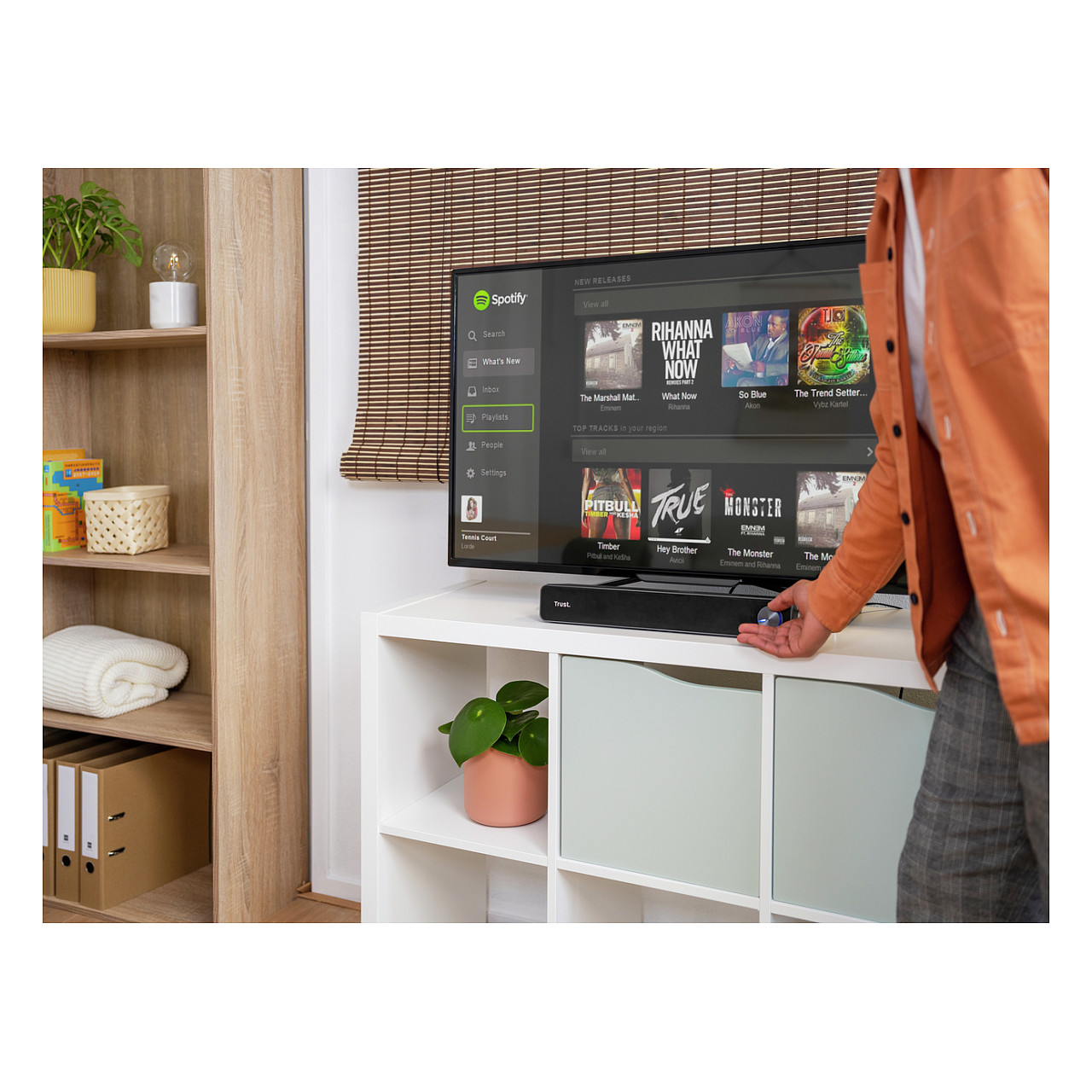 Soundbar Trust Arys, Soundbar, Stereo, 12W, 3.5mm, USB-A - Zezë 8