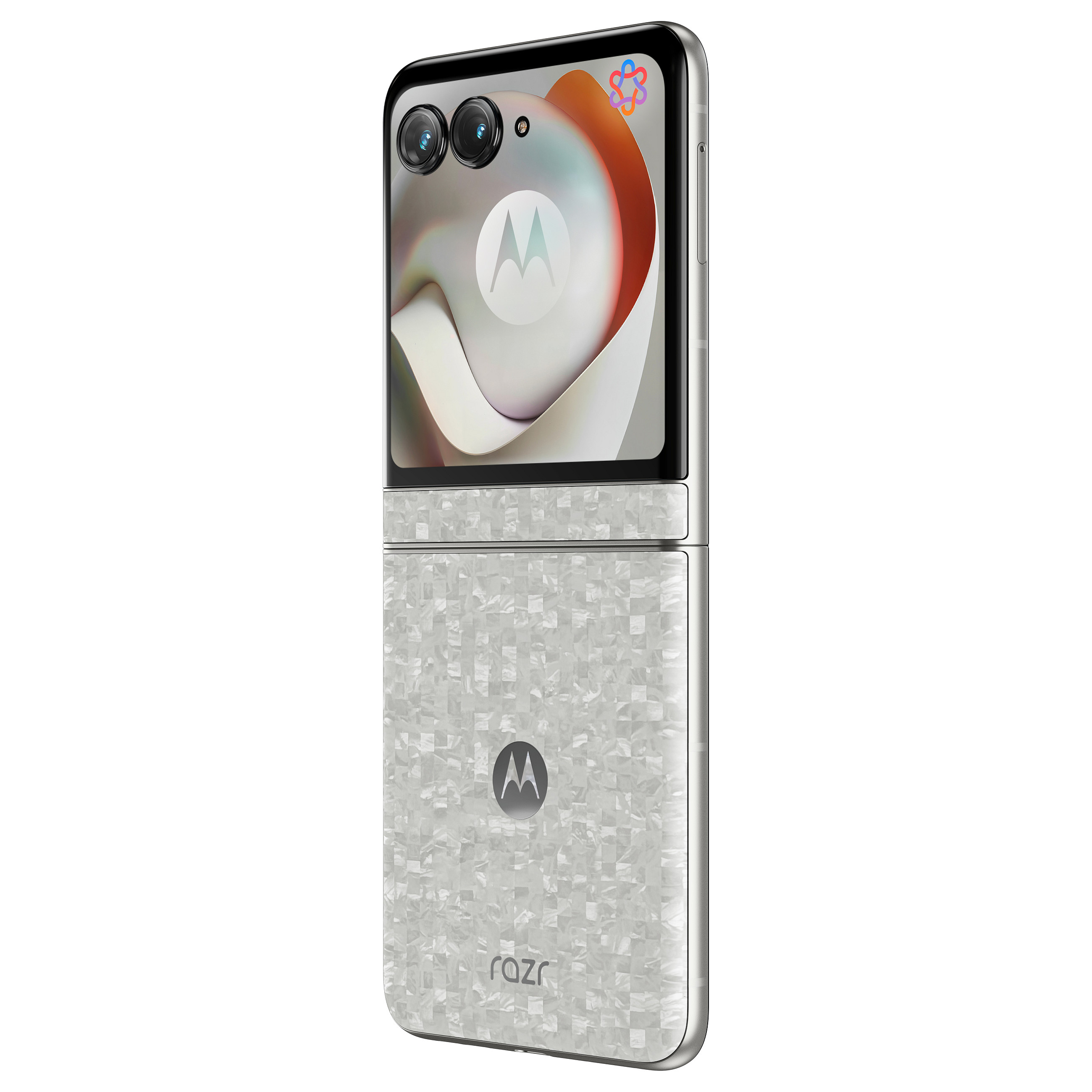 Telefon Motorola Razr 70 5G / 8GB / 256GB / Dual SIM - Bardhë 8