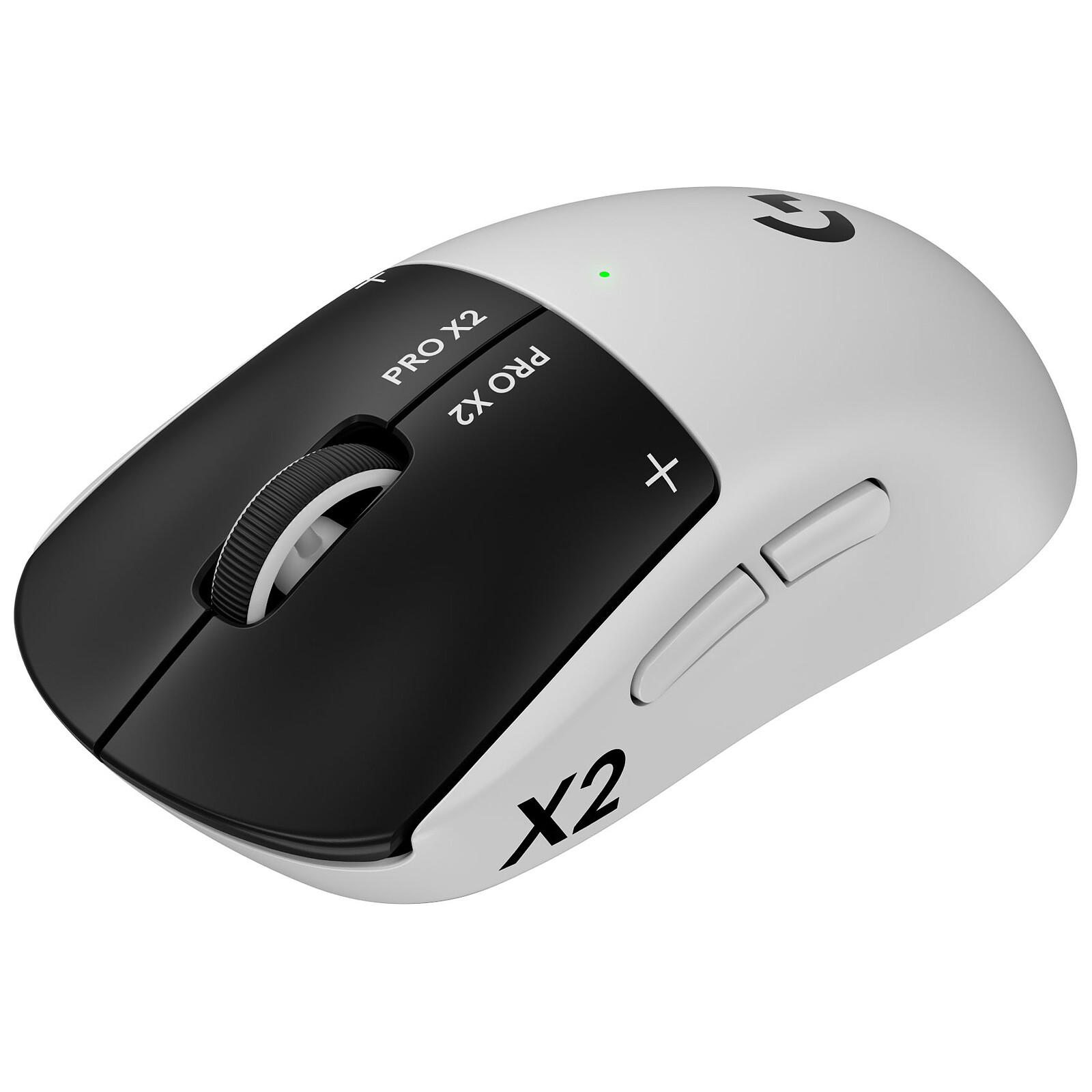 Maus Gaming Logitech G PRO X2 SUPERSTRIKE / HERO 2 / 44.000 DPI / 8.000Hz / HITS / LIGHTSPEED 2.4GHz / USB-C - Bardhë/Zezë 2