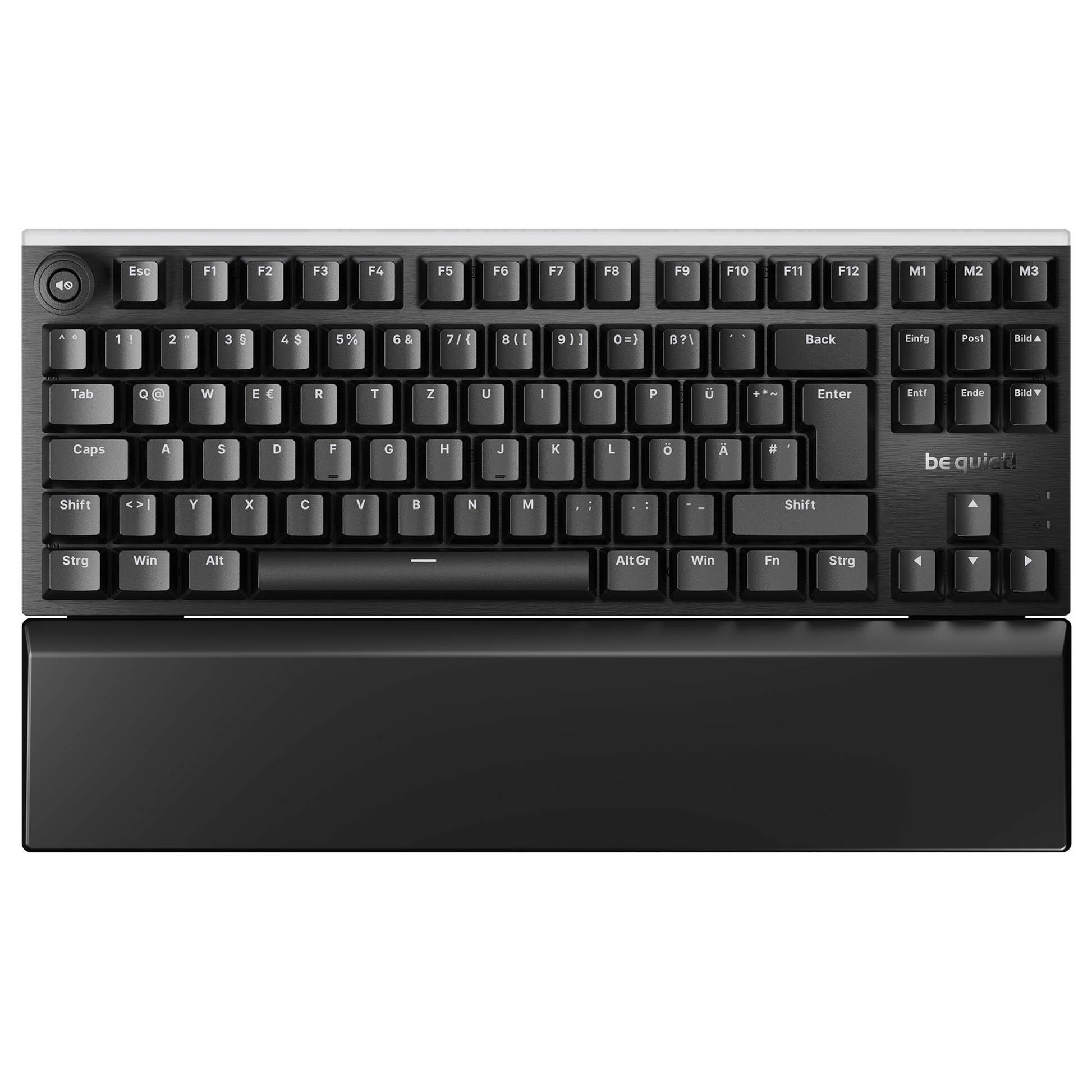 Tastierë Gaming be quiet! Light Mount TKL Silent Tactile / Mekanike / Silent V2 Tactile / TKL / RGB / 1000 Hz / DE Layout – Zezë 4