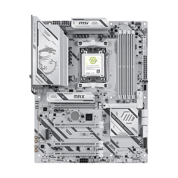 Pllakë Amë AMD AM5 MSI MAG B850 GAMING PLUS MAX Wi‑Fi / DDR5 / ATX