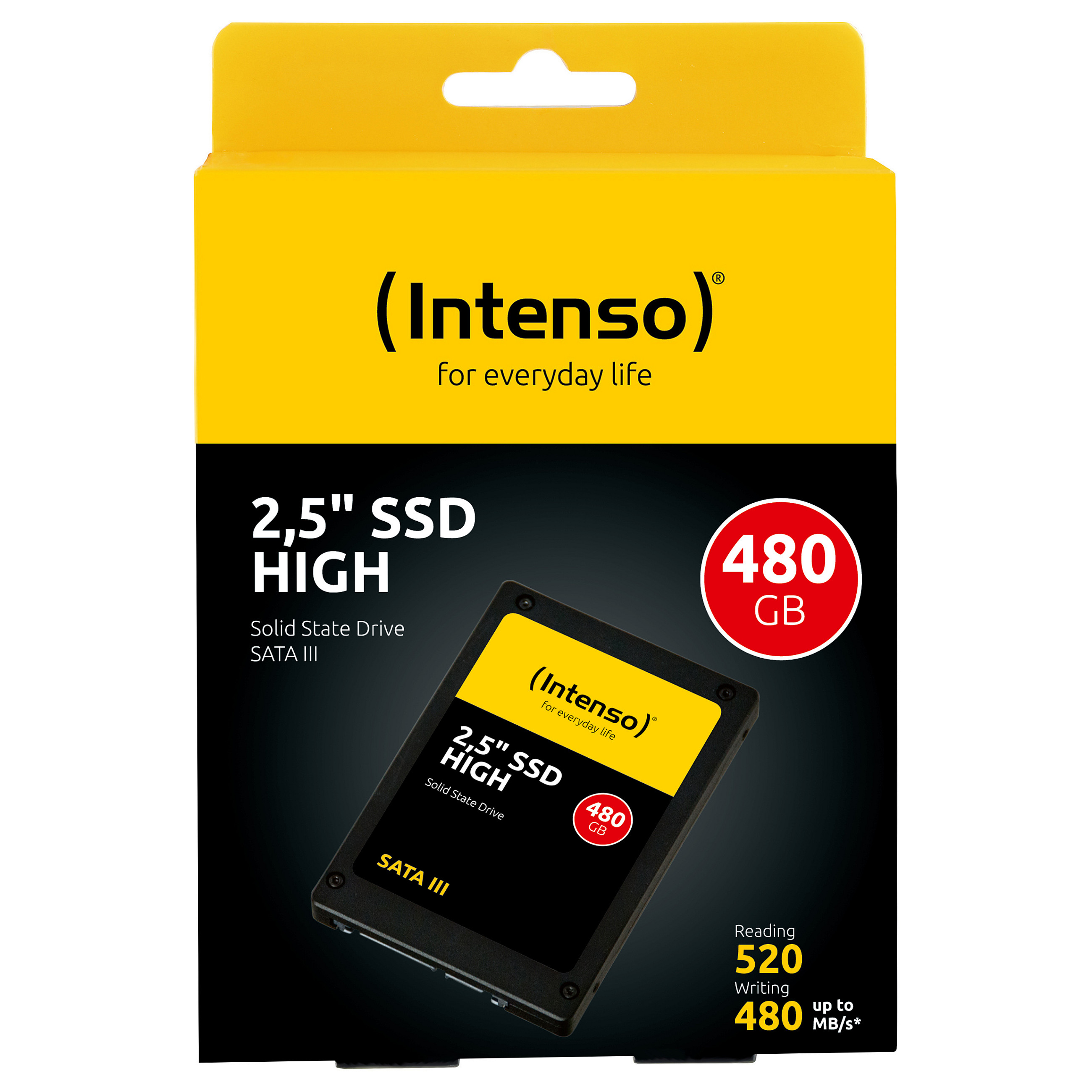 SSD e brendshme 2.5" 480GB Intenso High Performance thumbnail 2