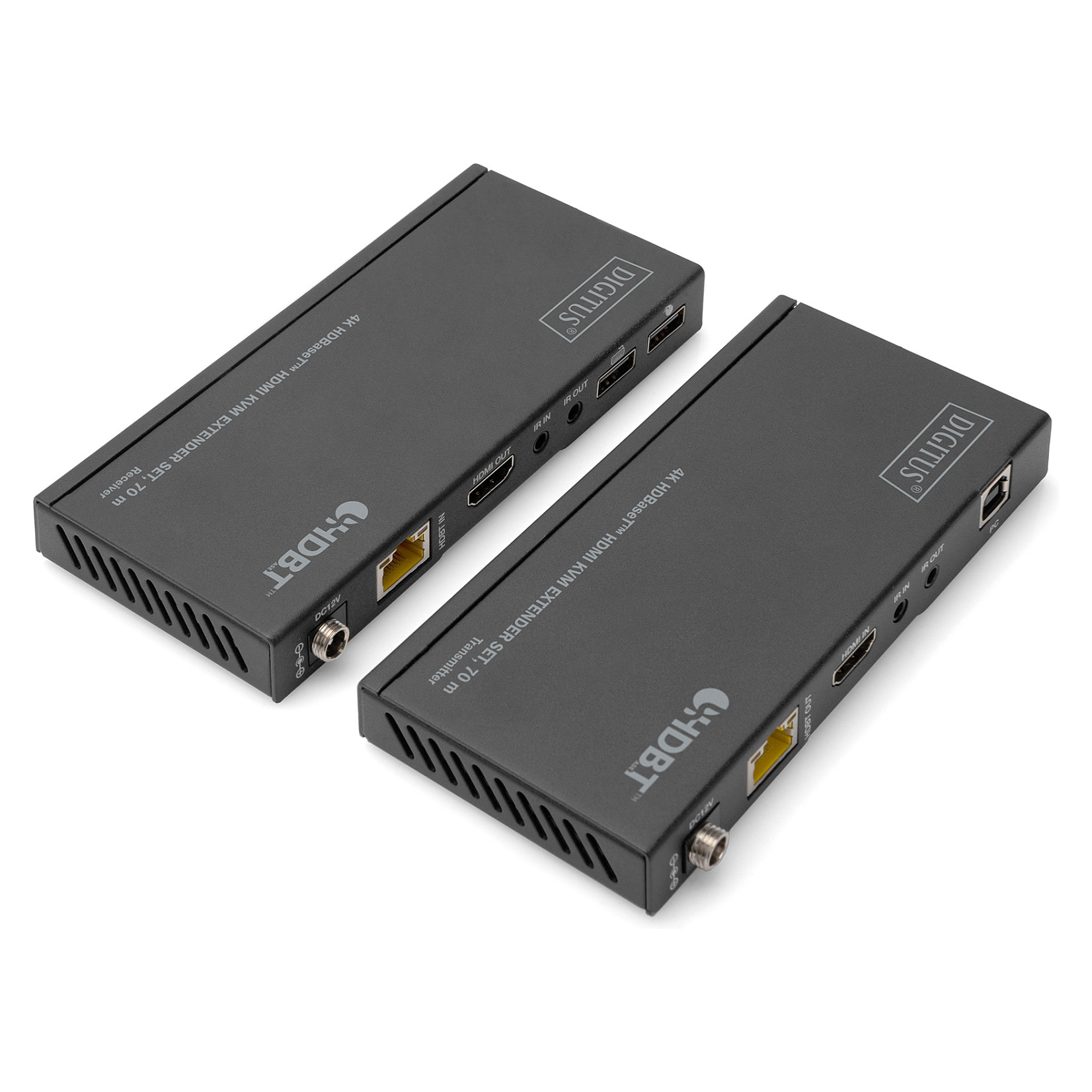 Digitus 4K HDMI KVM Extender HDBaseT – deri 70m thumbnail 4