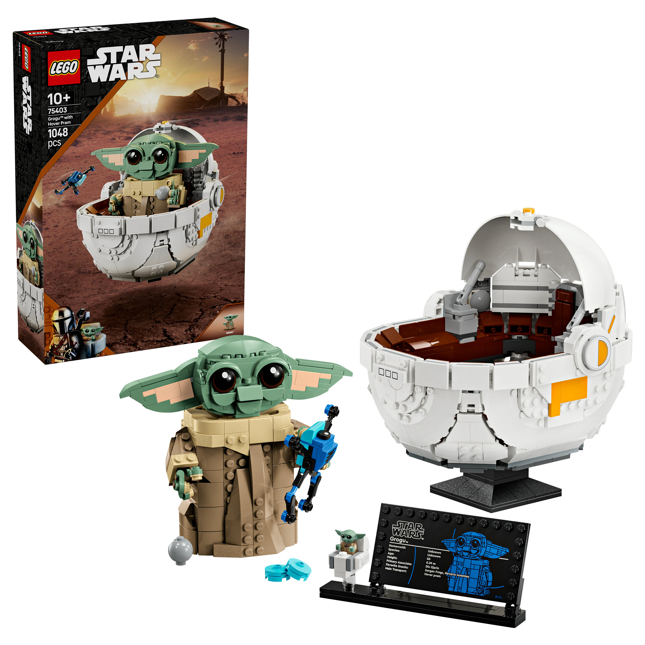 LEGO Star Wars Grogu in His Hover Pram 75403 thumbnail 2