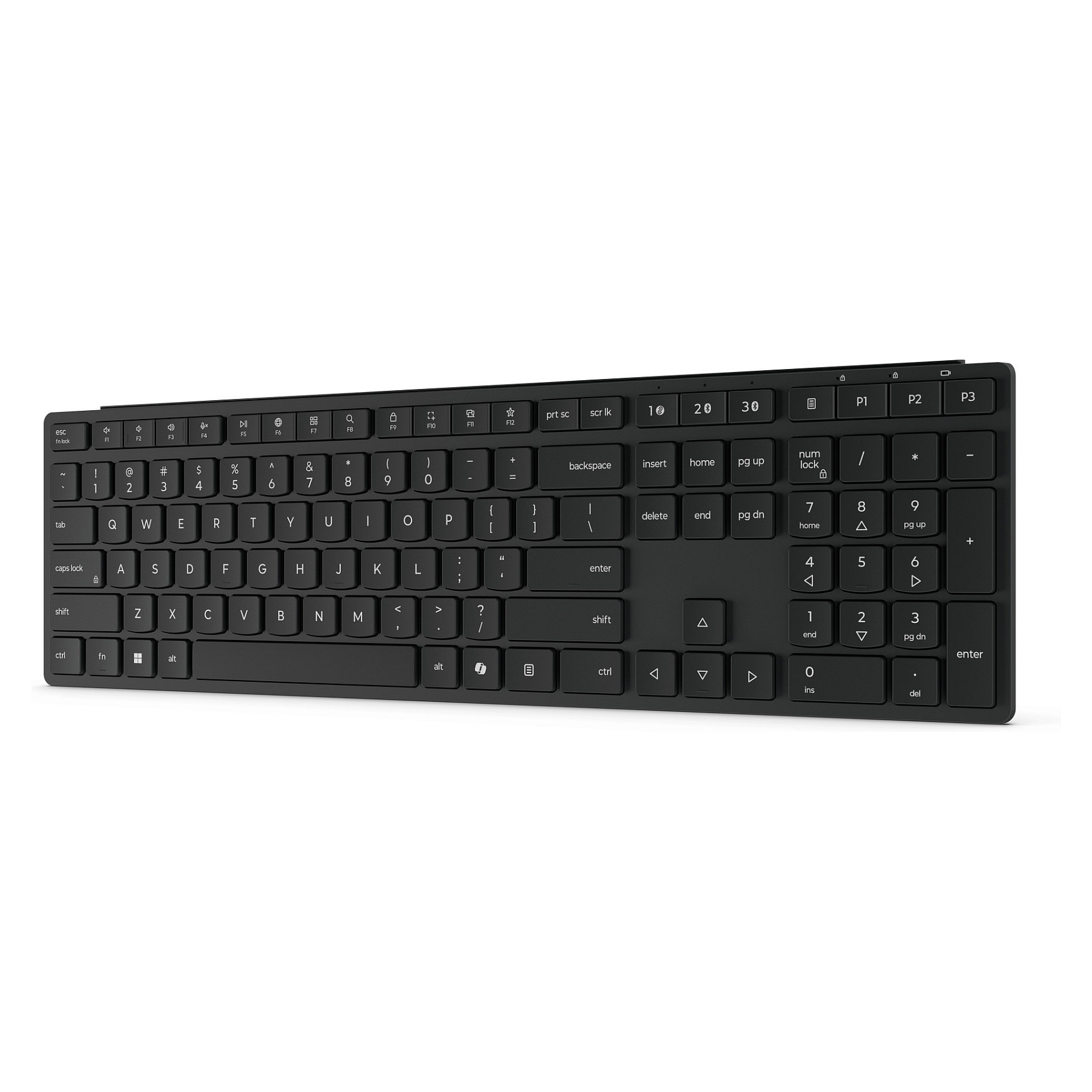 Lenovo - Multi-Mode Pro Keyboard 6000-German thumbnail 2