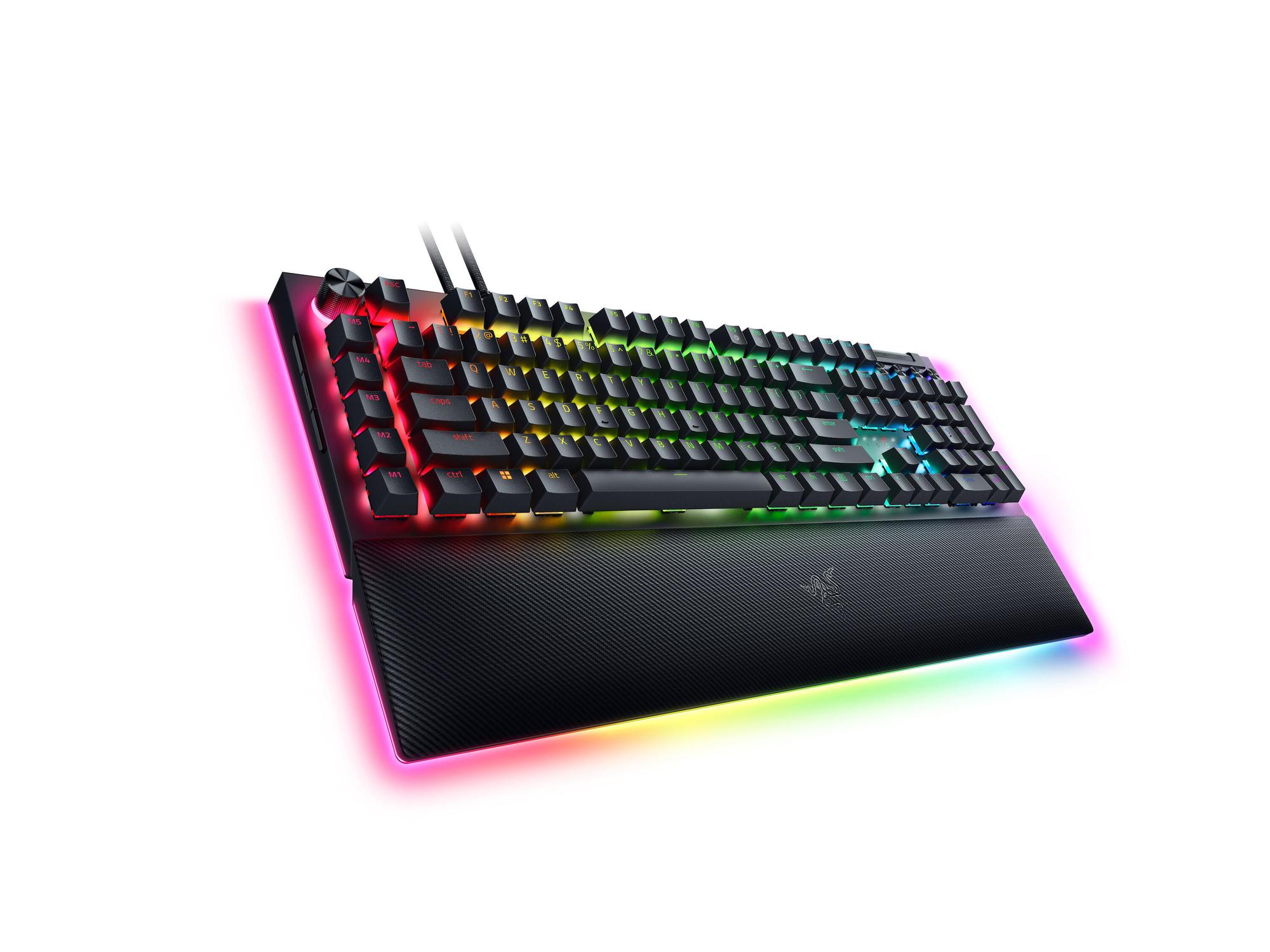 Tastierë Gaming Razer BlackWidow V4 Pro / Mekanike / Wired / Full-Size / Razer Green / 8000 Hz / RGB – Zezë 2