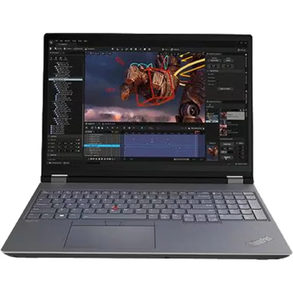 Laptop Lenovo ThinkPad P16 G2 / i7-13850HX / 64GB DDR5 / 512GB / 16" WQXGA IPS 165Hz / RTX A3500 Ada 12GB / DE - Gri