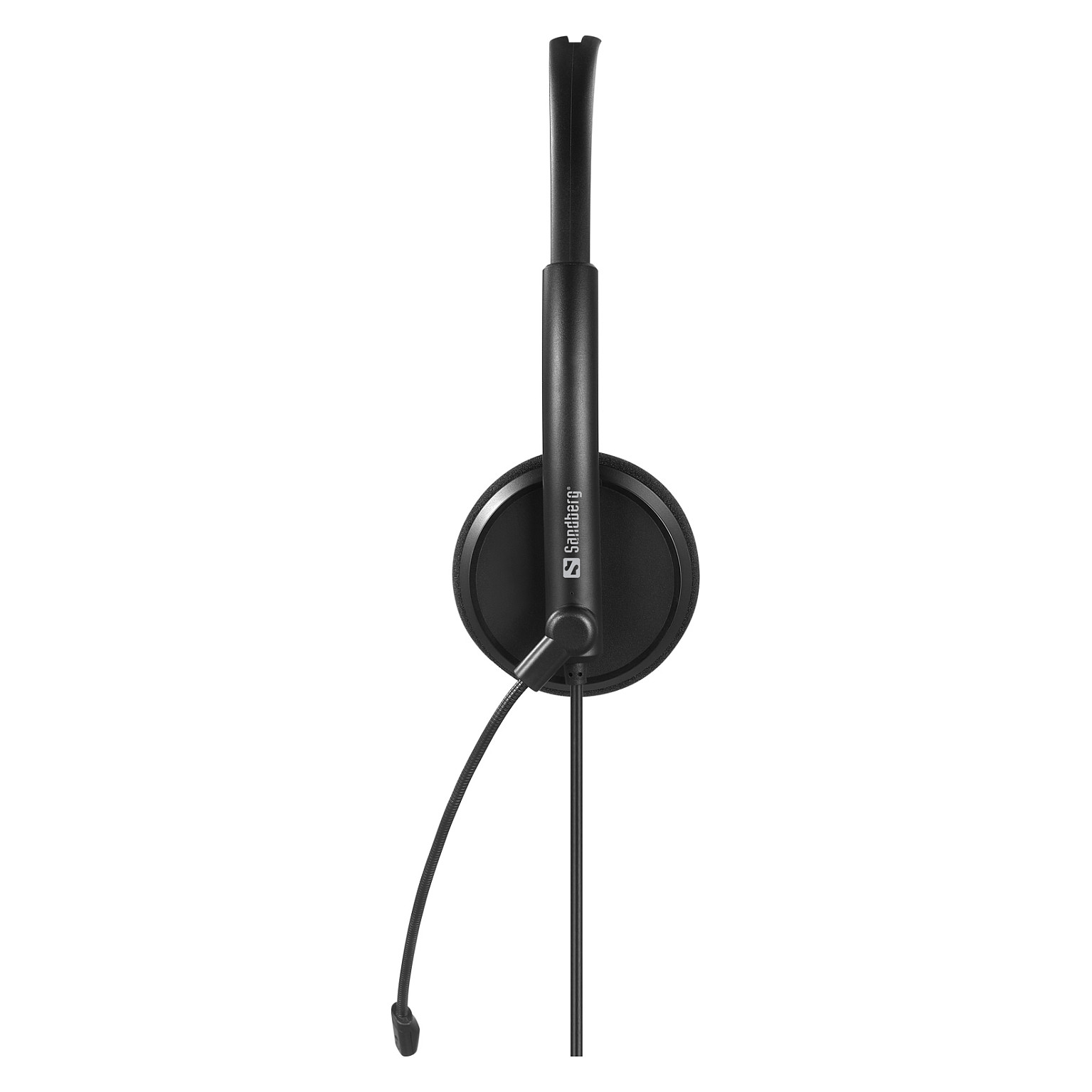 Kufje me kabllo Sandberg USB-C Office Headset 126-46 / USB-C / 27mm / 20-20000Hz / Mikrofon / 2m - Zezë 3